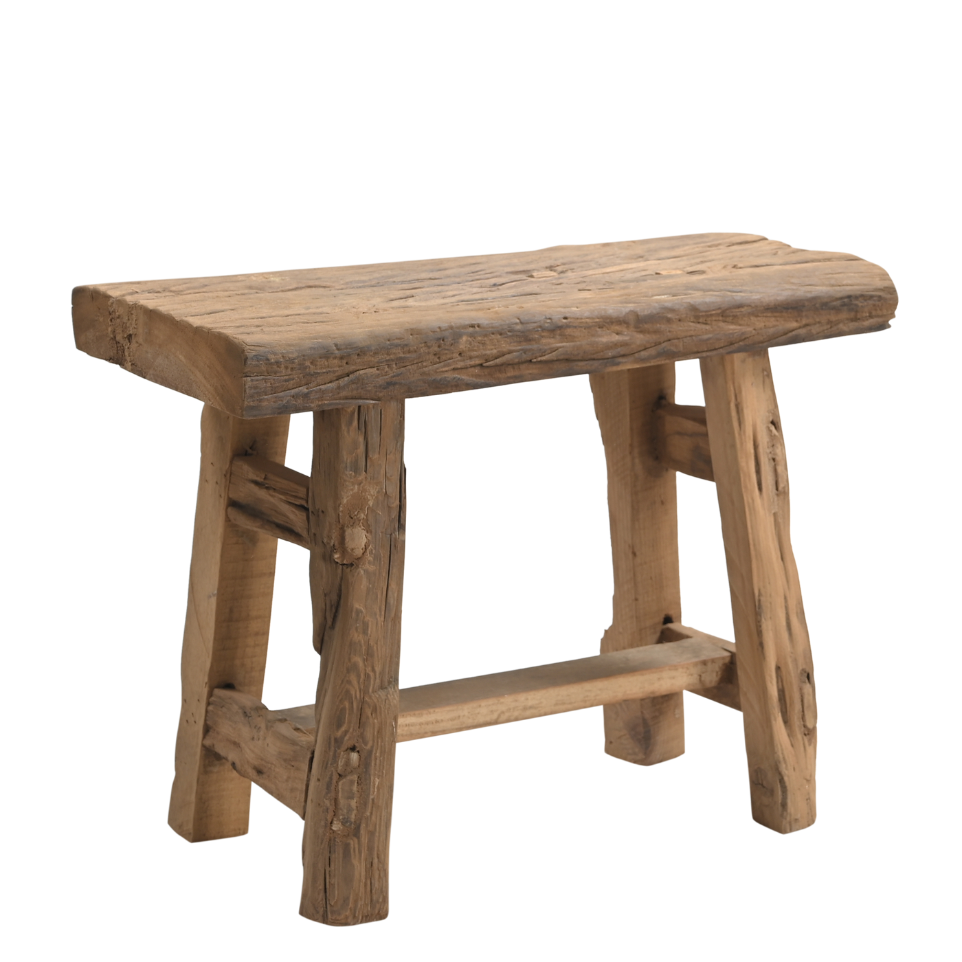 Chauki - Old wooden stool n°5