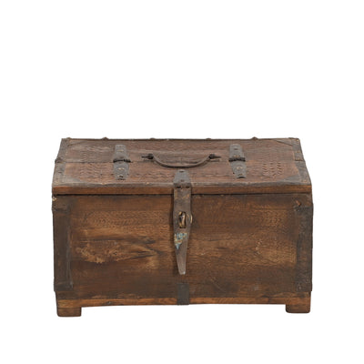 Peti - Wooden dowry chest n ° 9