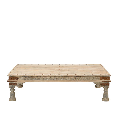 BAJOT - Old coffee table with n ° 9