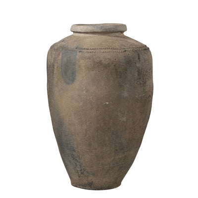 Anaaj - Large Indian jar on Terracotta n ° 3