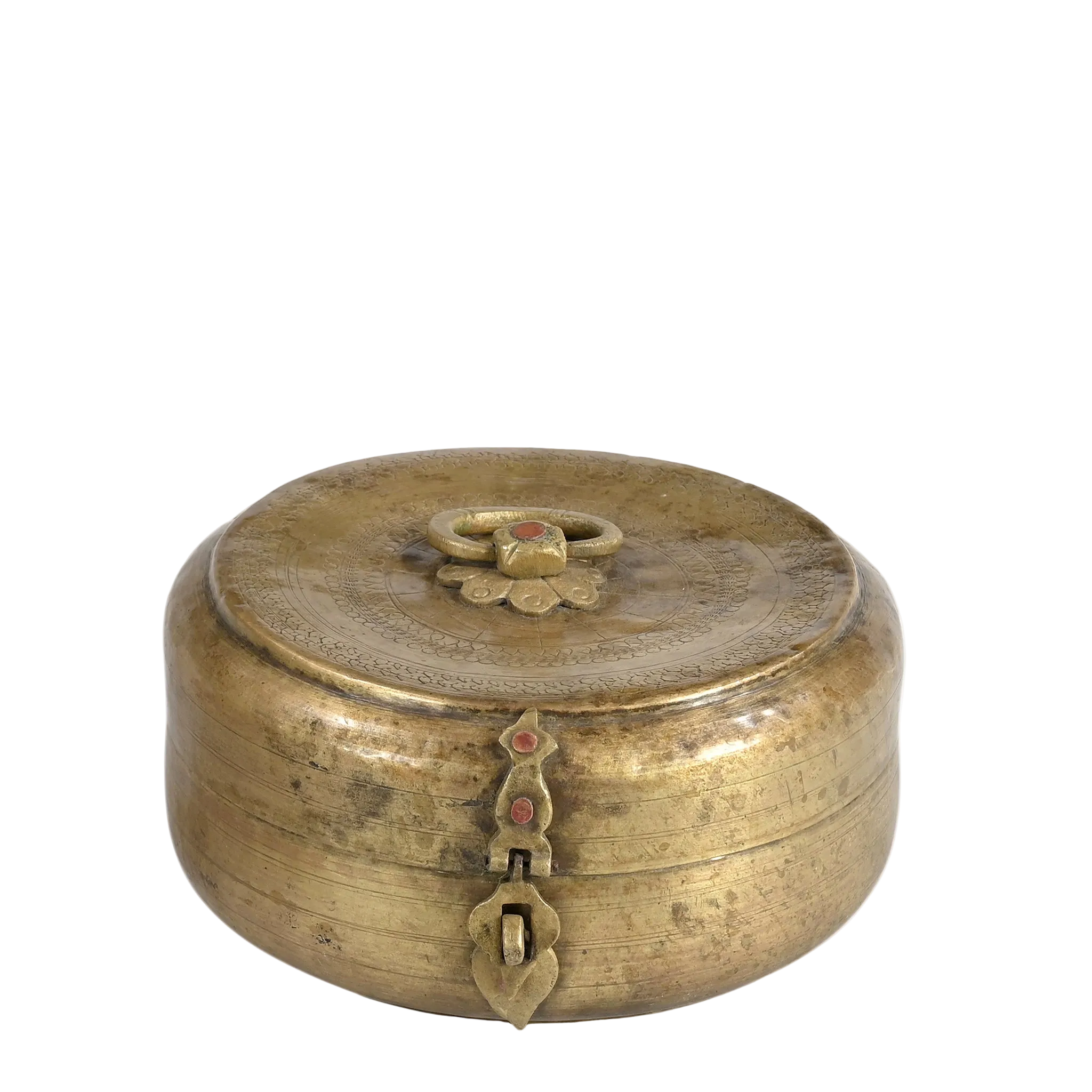 Peetal - Boîte en laiton gravé n°6