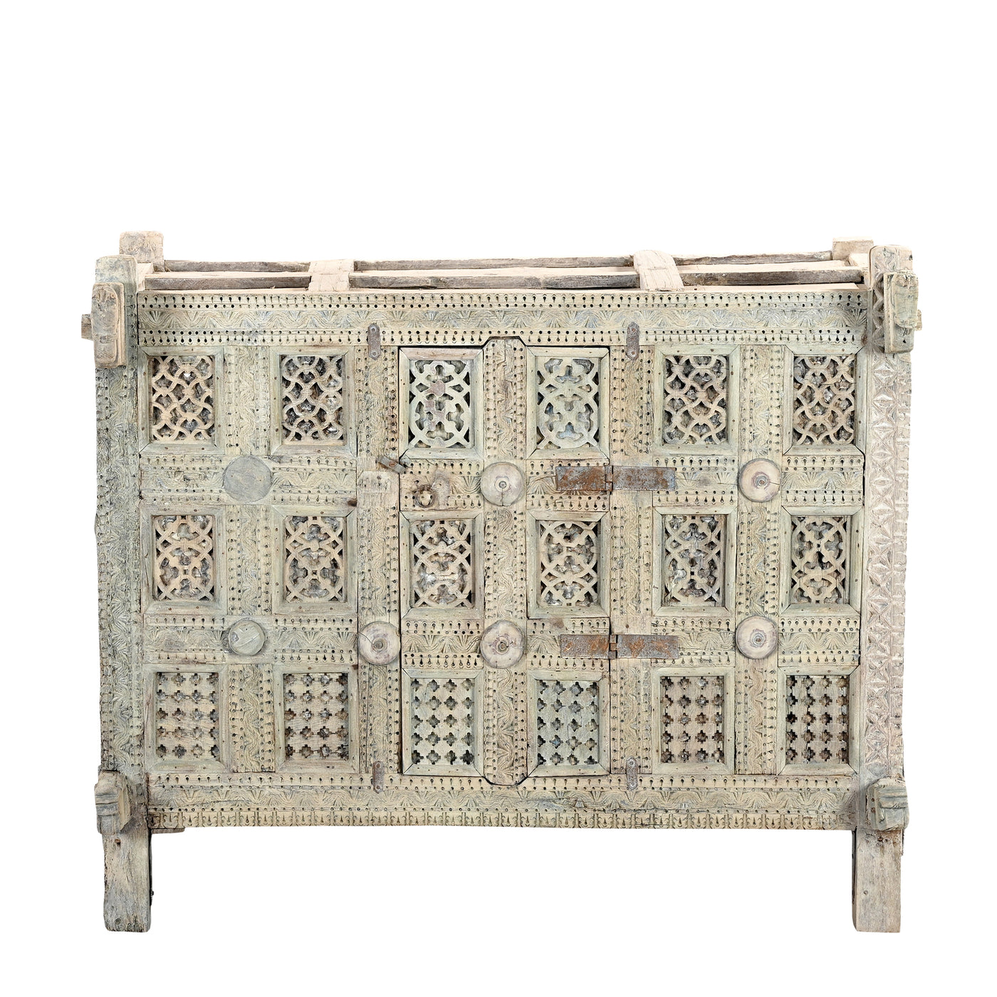 Damchiya old - Indian furniture carved n ° 49