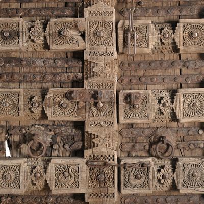 Bhalki - Ancient carved door