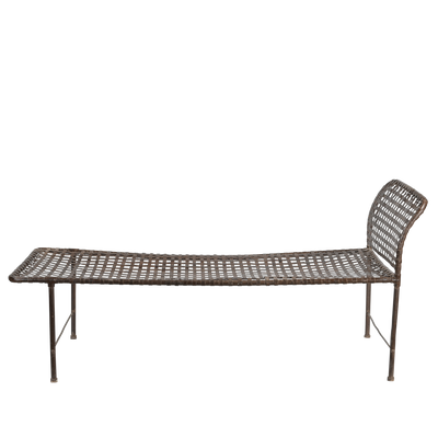 Nilanga - Vintage iron chaise longue