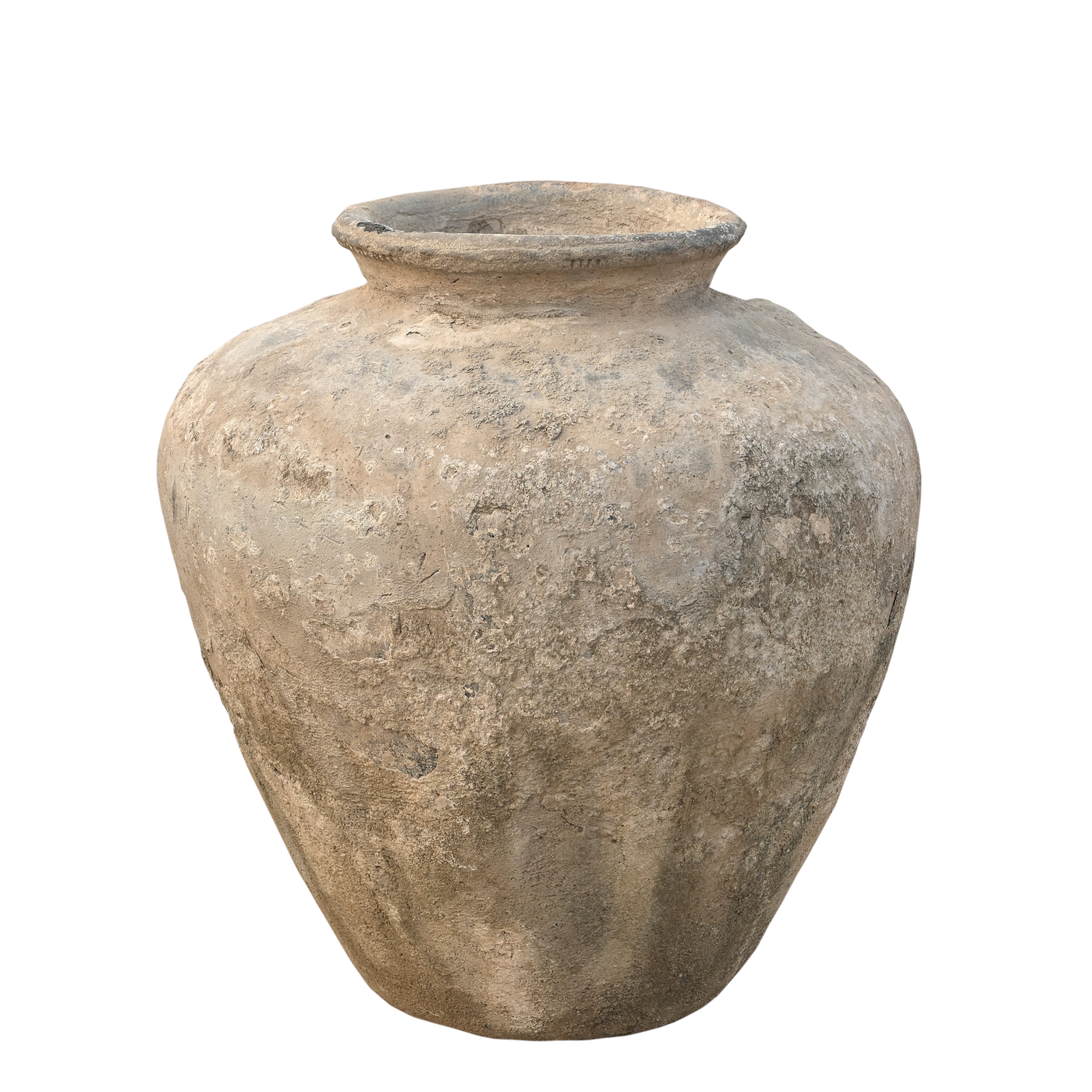 Anaaj - Large Indian jar on Terracotta n ° 14
