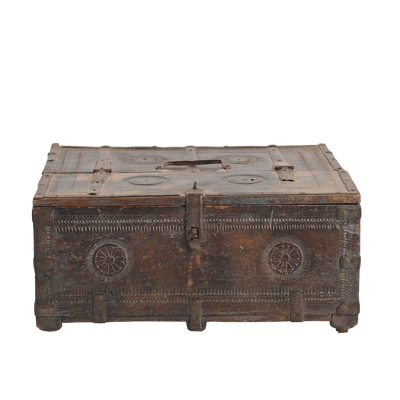 Small - Wooden backpack chest n°21