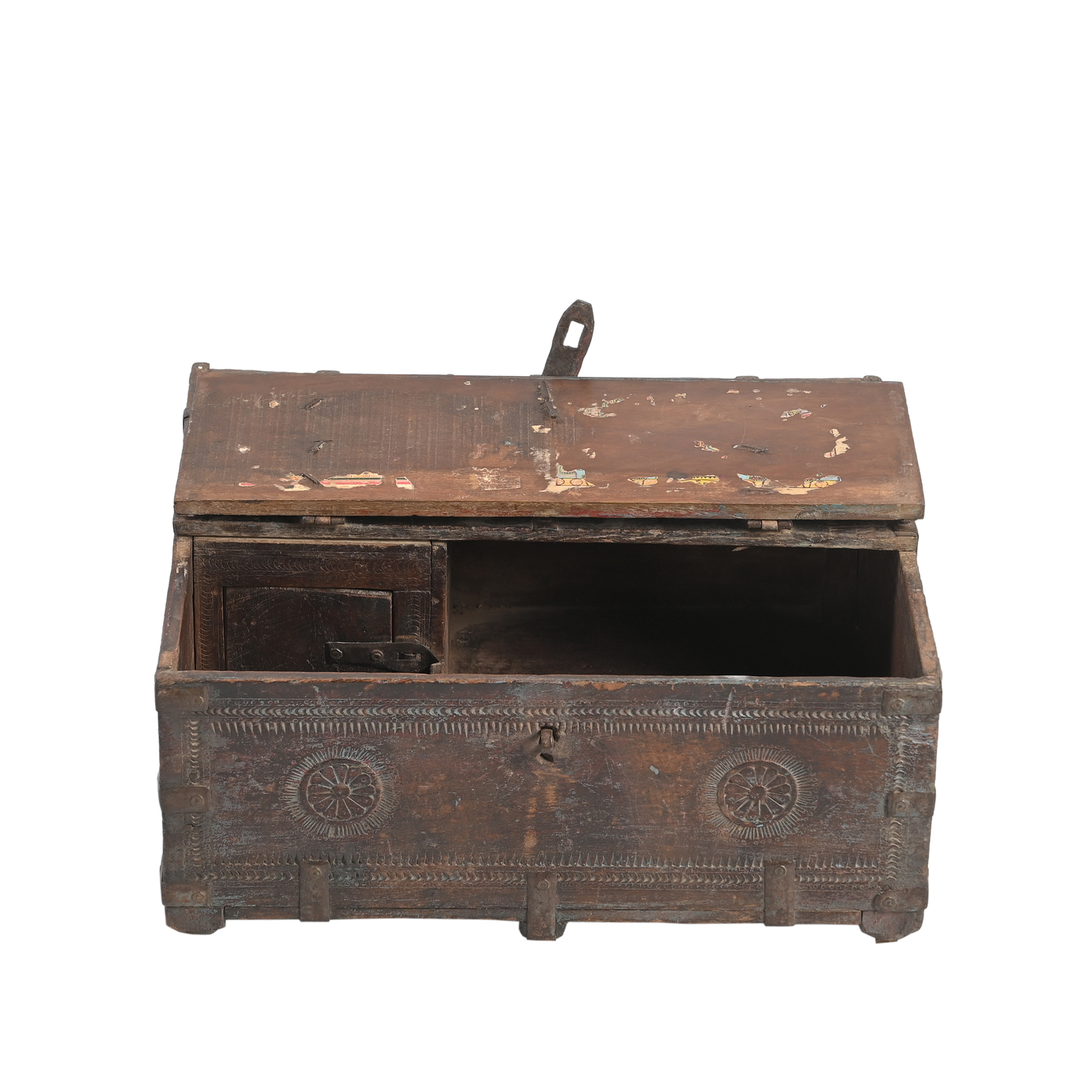 Small - Wooden backpack chest n°21