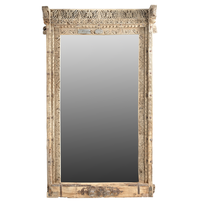 Vadodara - Carved mirror