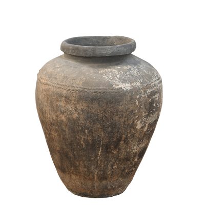 Anaaj - Large Indian terracotta jar n°20