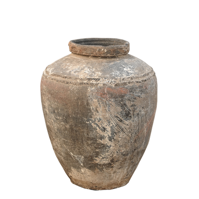 Anaaj - Grande jarre indienne en terracotta n°23