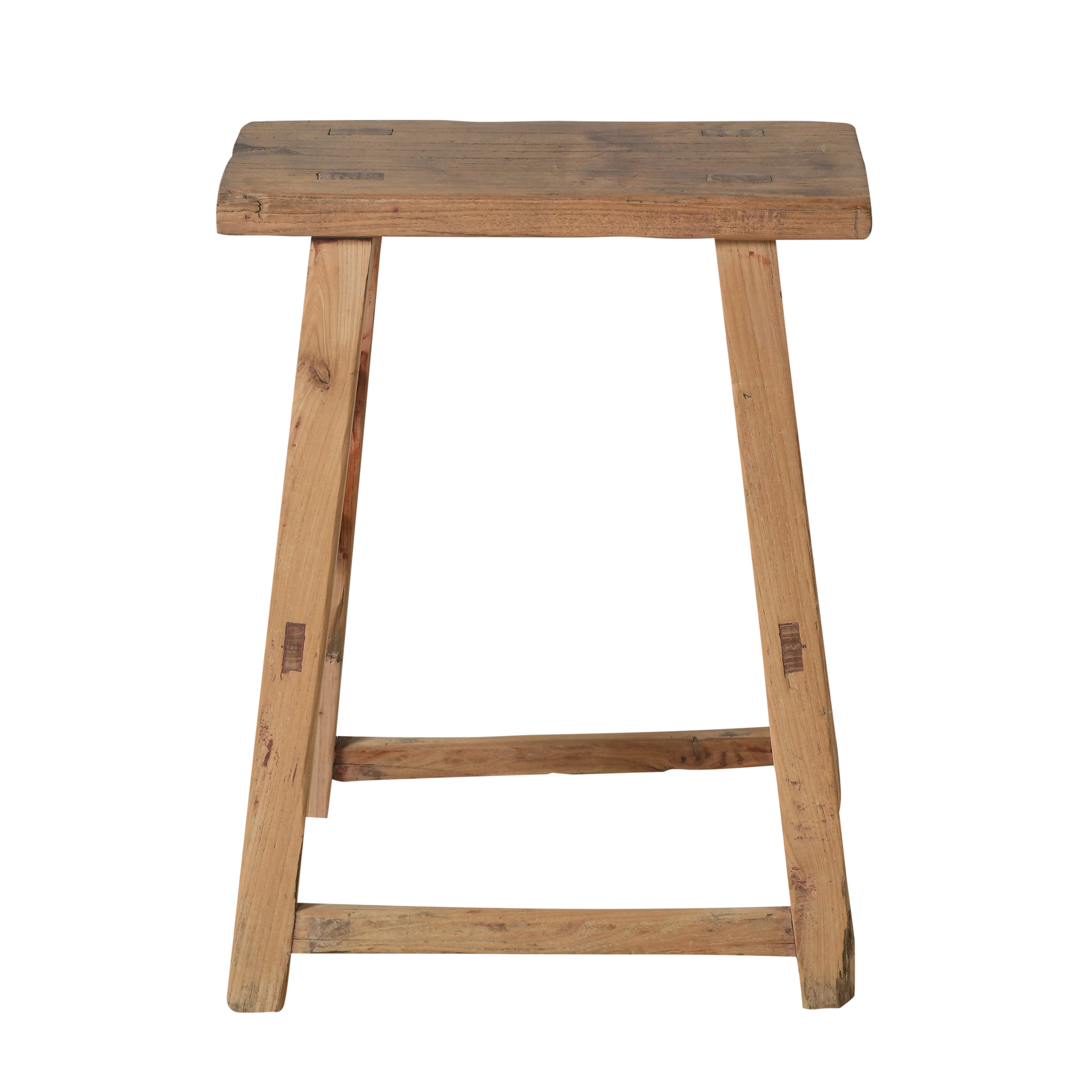 Zin - Tabouret chinois ancien en orme n°20