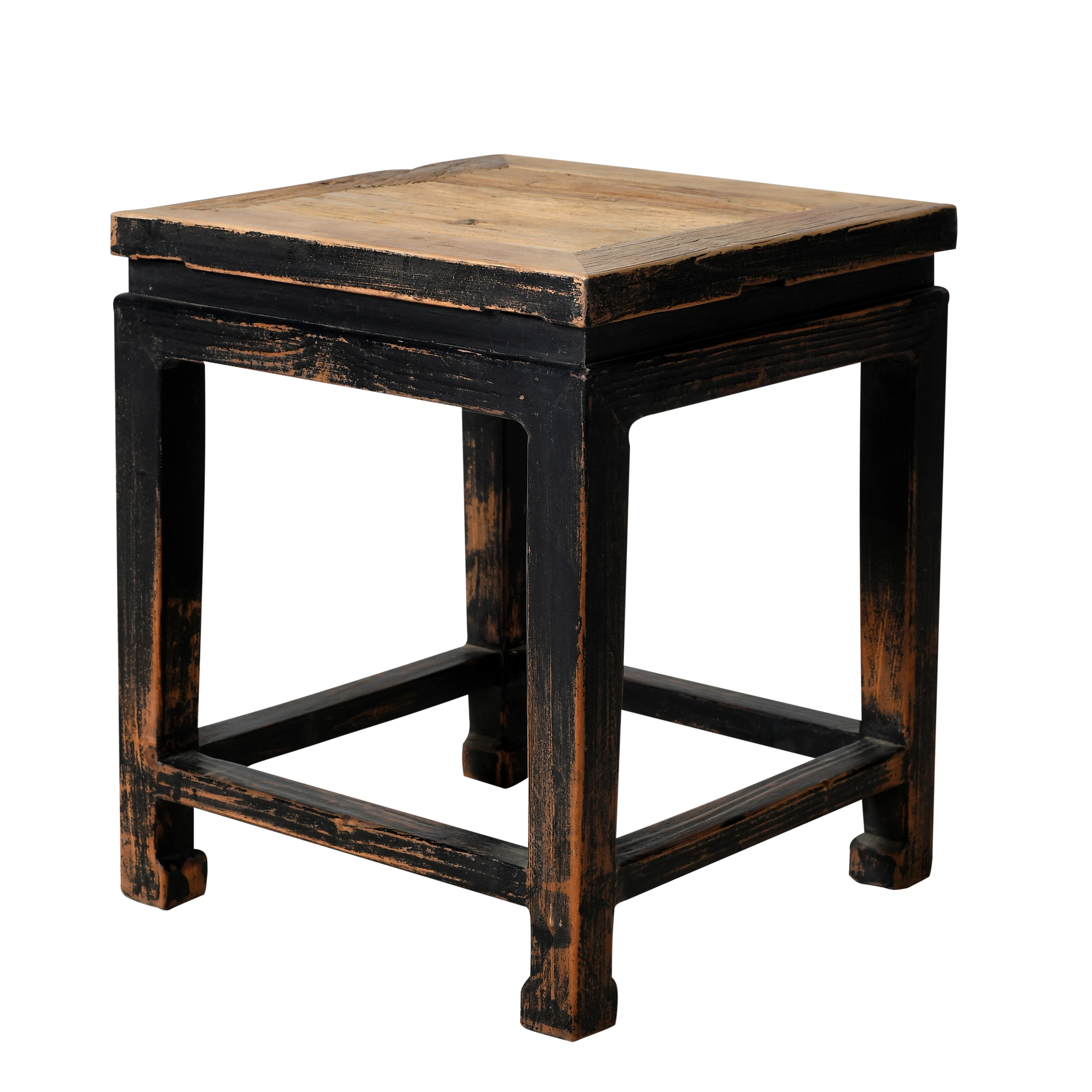 Yunfu – Table d’appoint chinoise ancienne en orme n°2 - vue 3