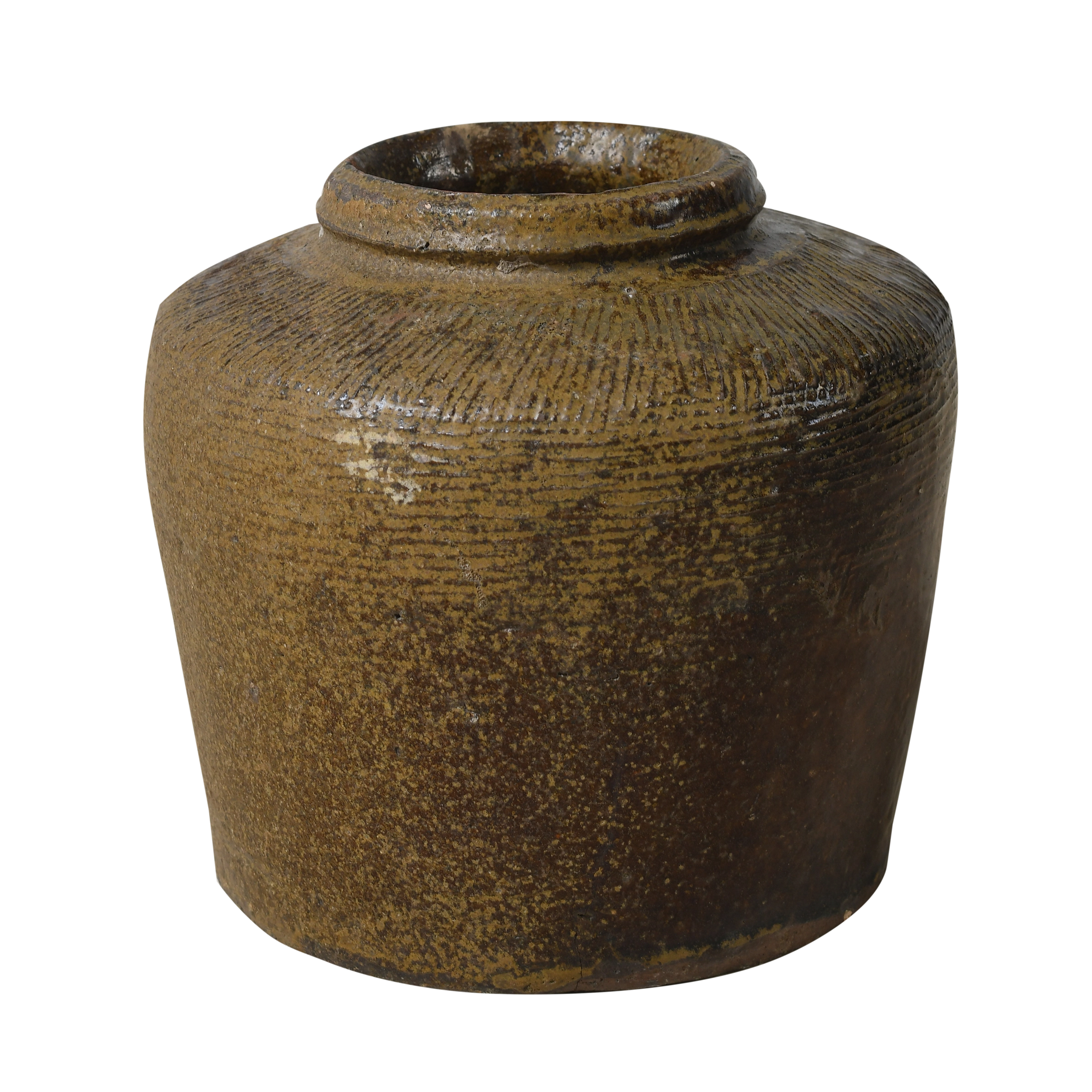 Yishui - Ancien pot chinois émaillé n°31