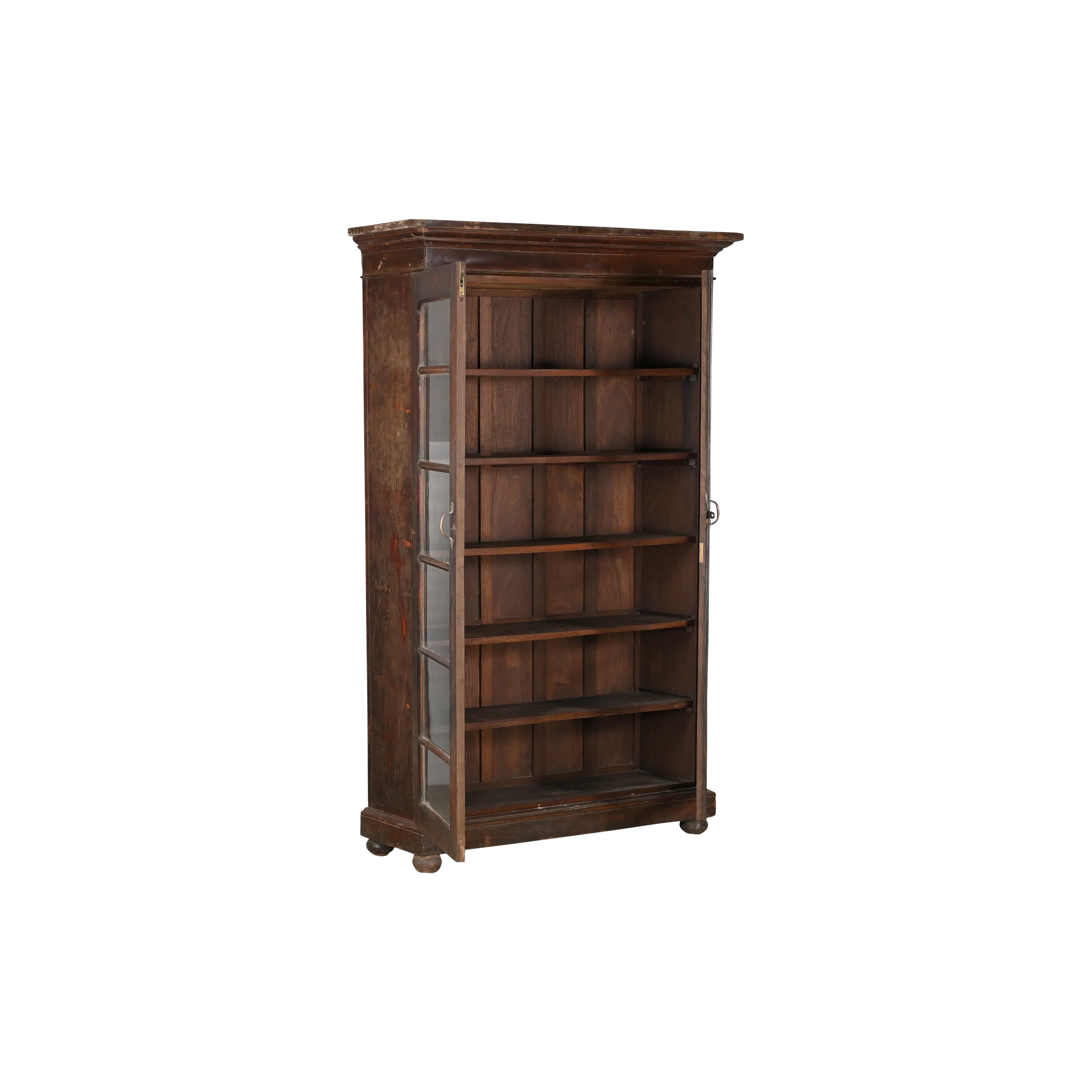 Granth - Grande armoire vitrée en bois n°1 - vue 3