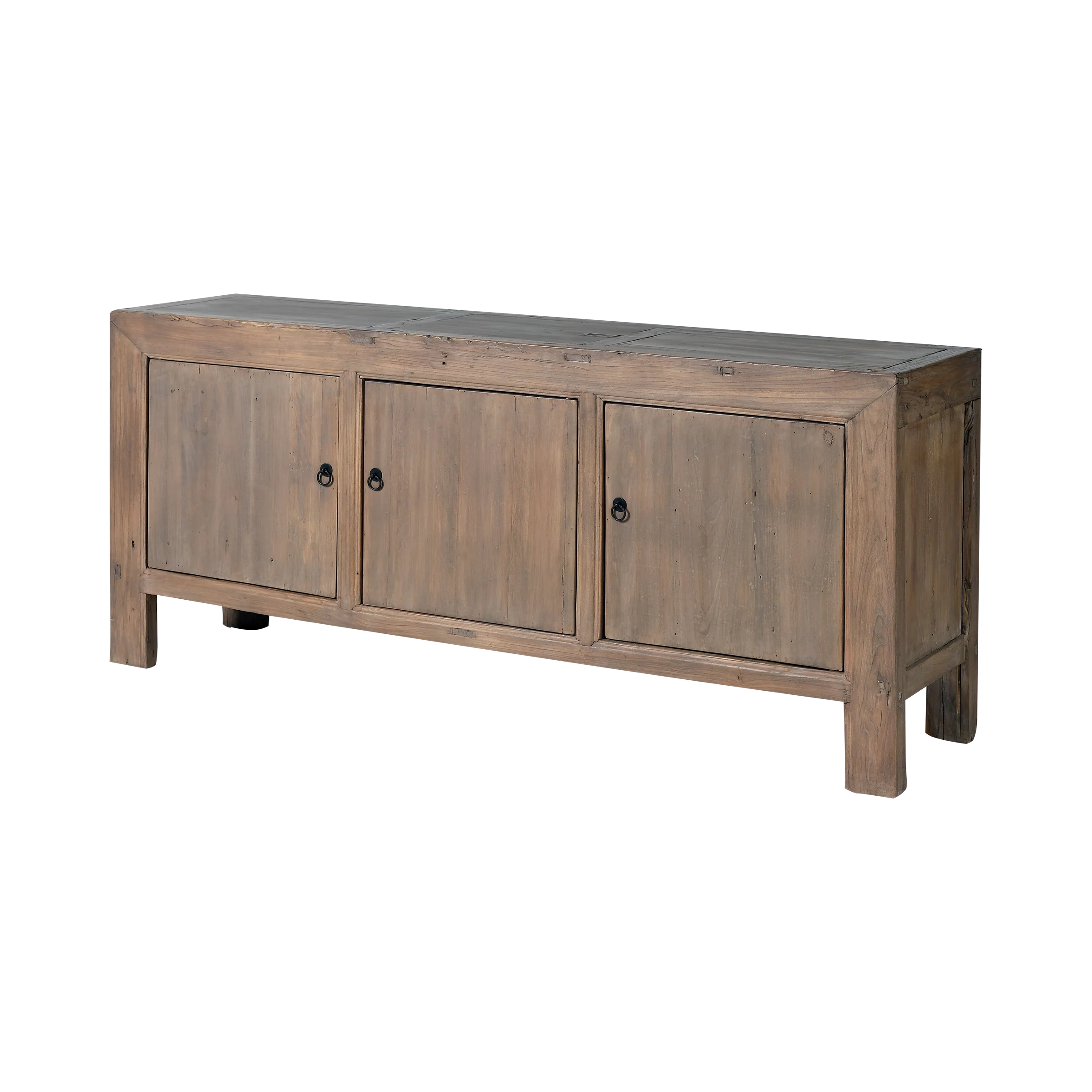 Qingdao - Buffet chinois ancien en orme massif n°18