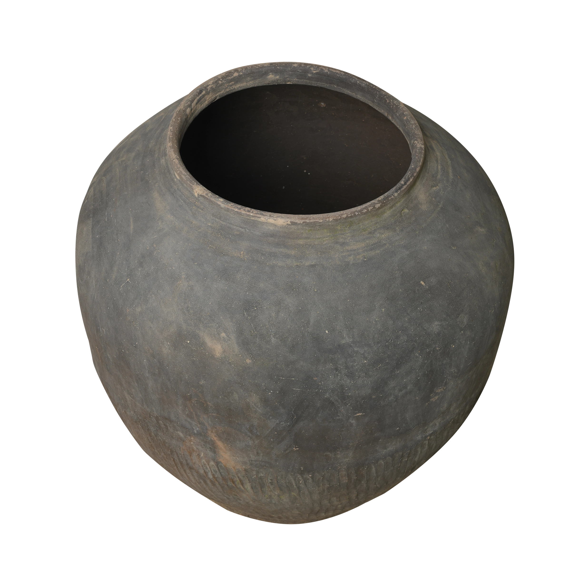 Shantou – Grand pot ancien chinois en terre cuite n°10 - vue 2