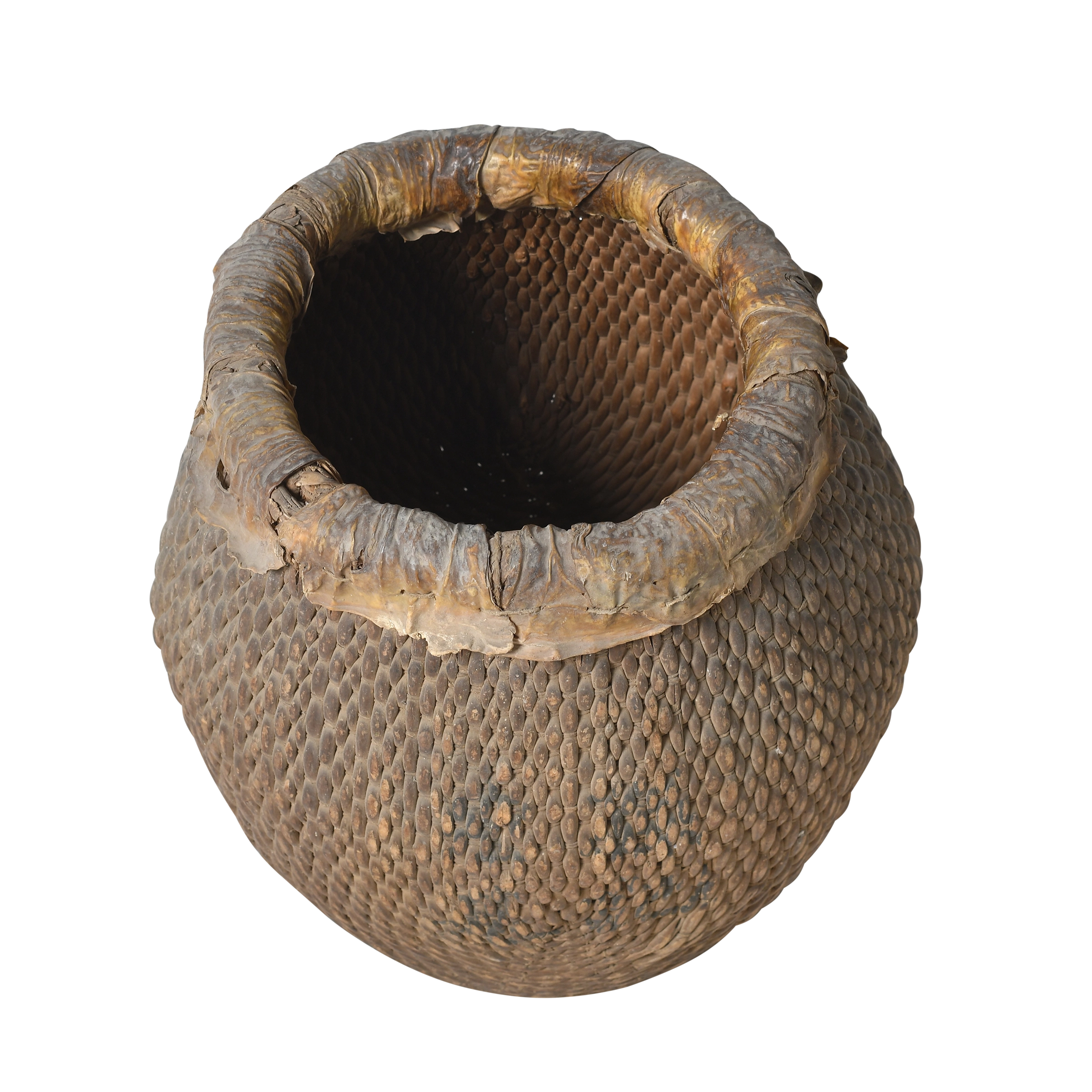 Guji - Ancien panier de pêcheur (grande taille) n°5 - vue 2