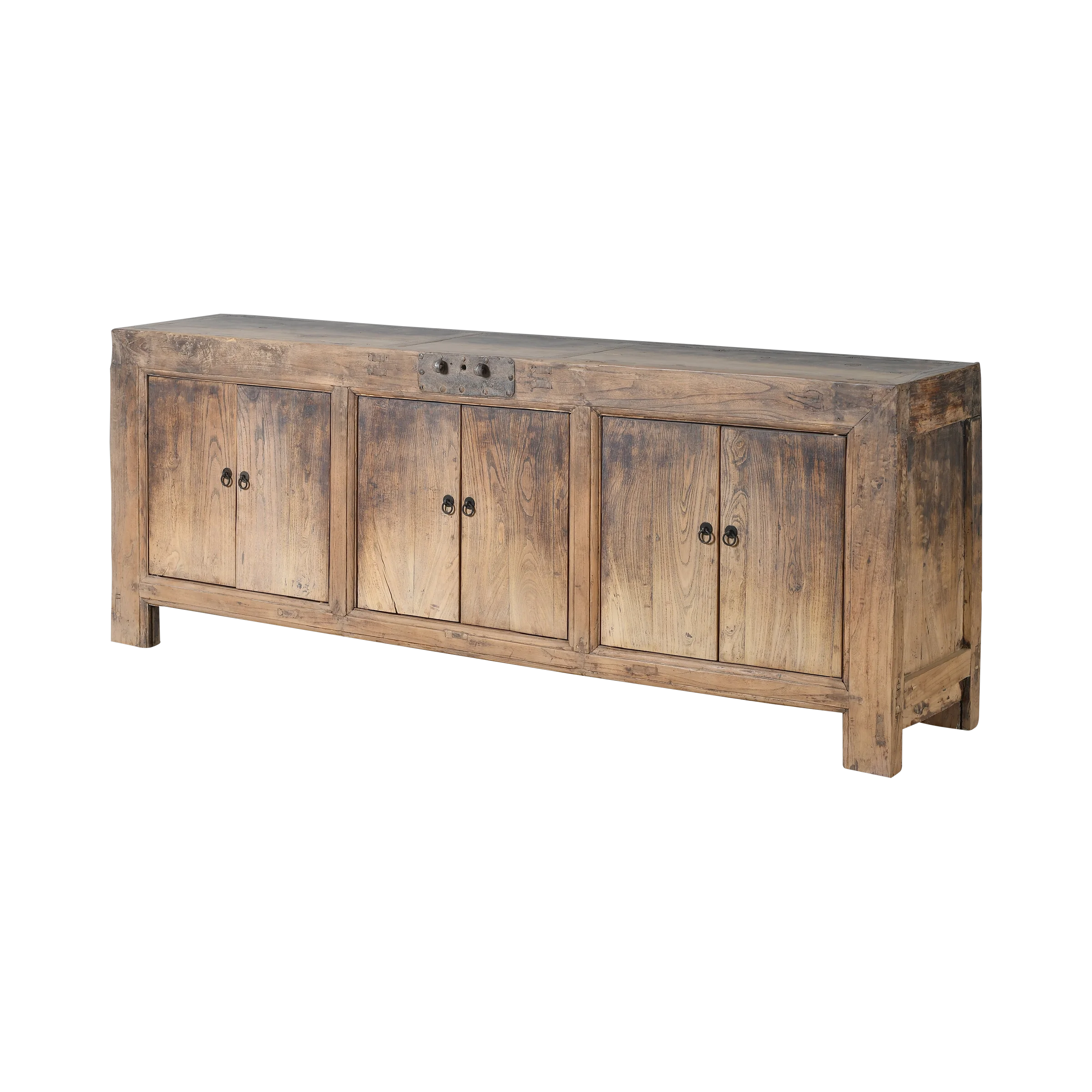 Qingdao - Buffet chinois ancien en orme massif n°21