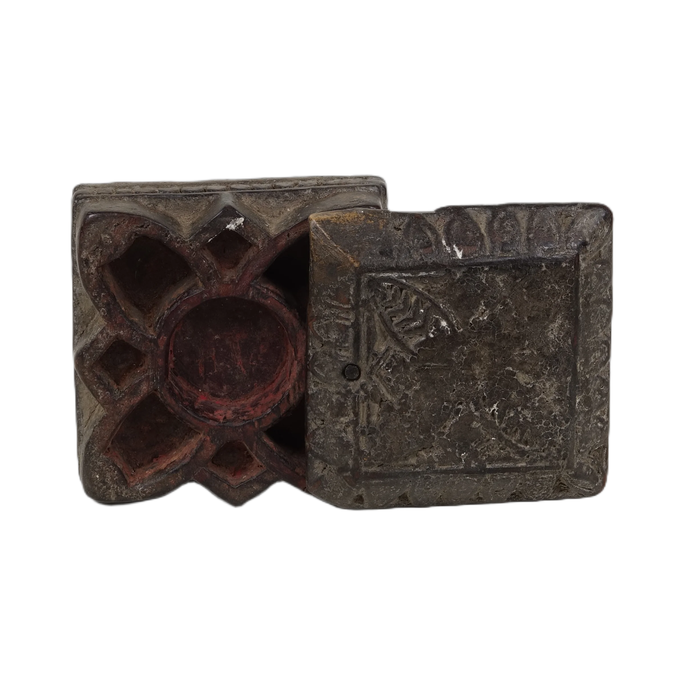 Sindoor - Boîte à tikka en bois n°1