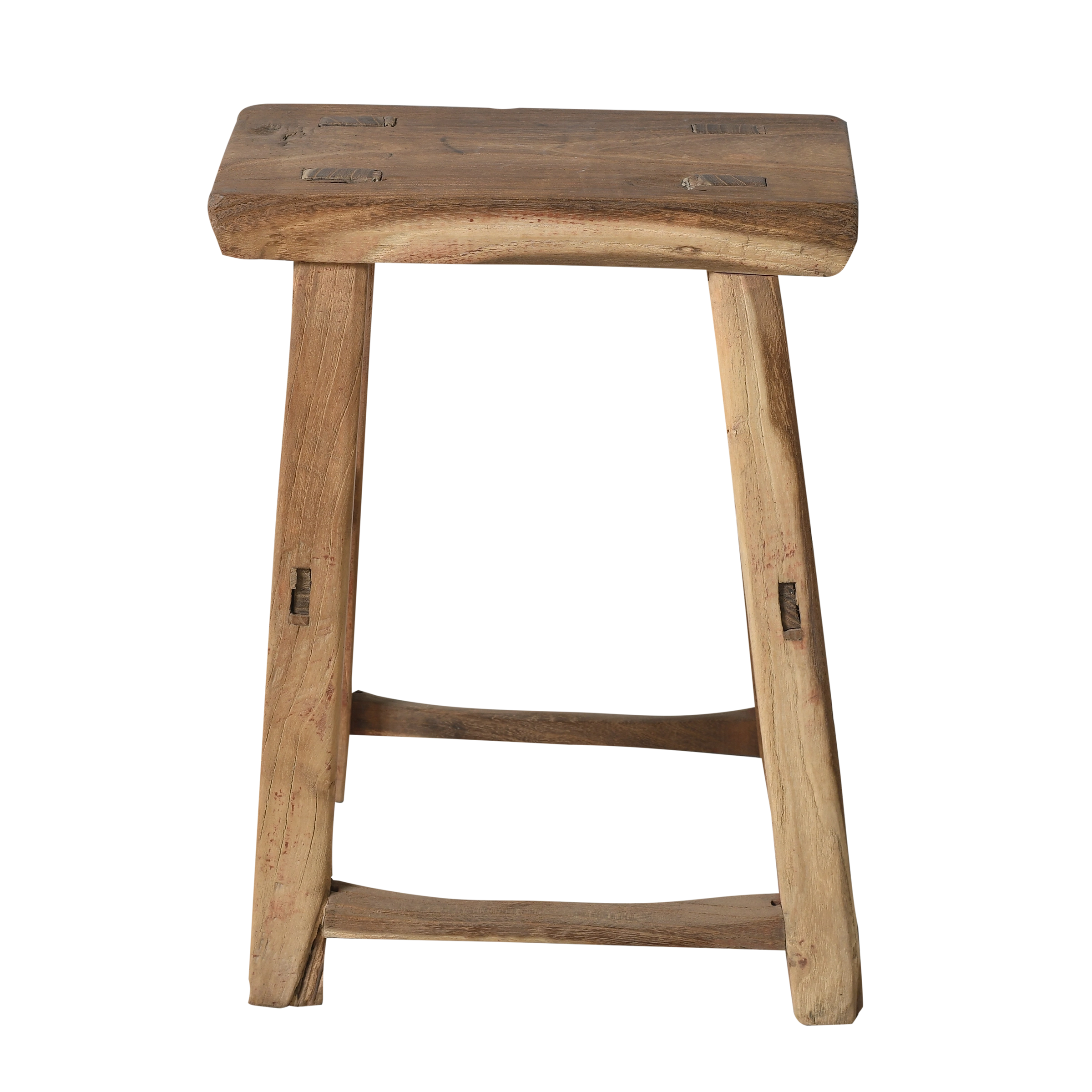 Zao - Tabouret chinois ancien en orme n°27