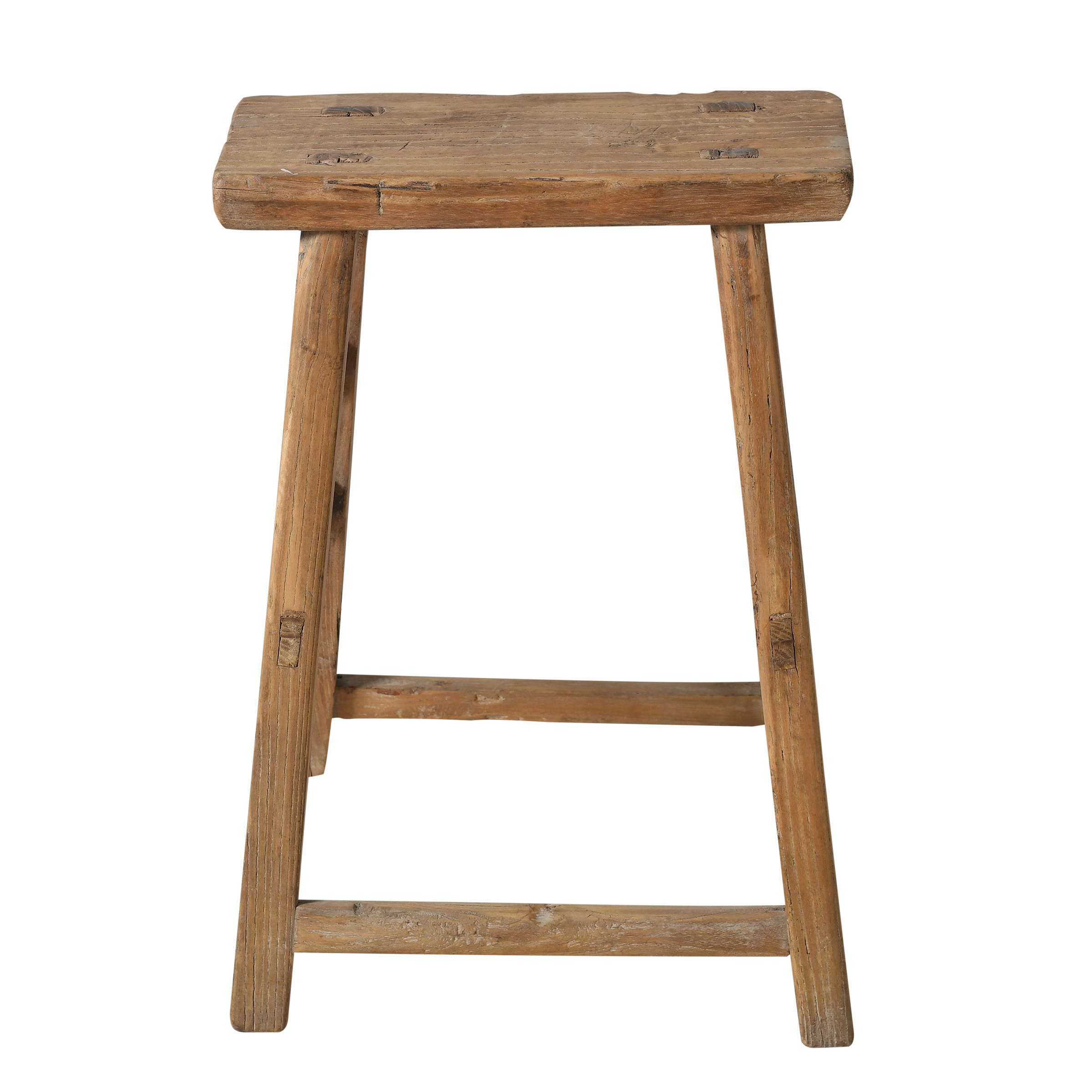 Zao - Tabouret chinois ancien en orme n°28