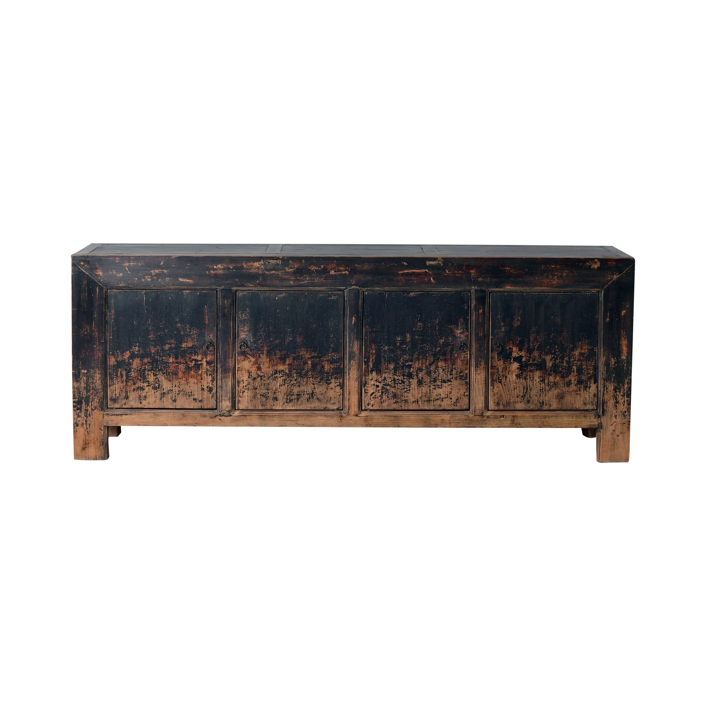 Qingdao - Buffet chinois ancien en orme massif n°13