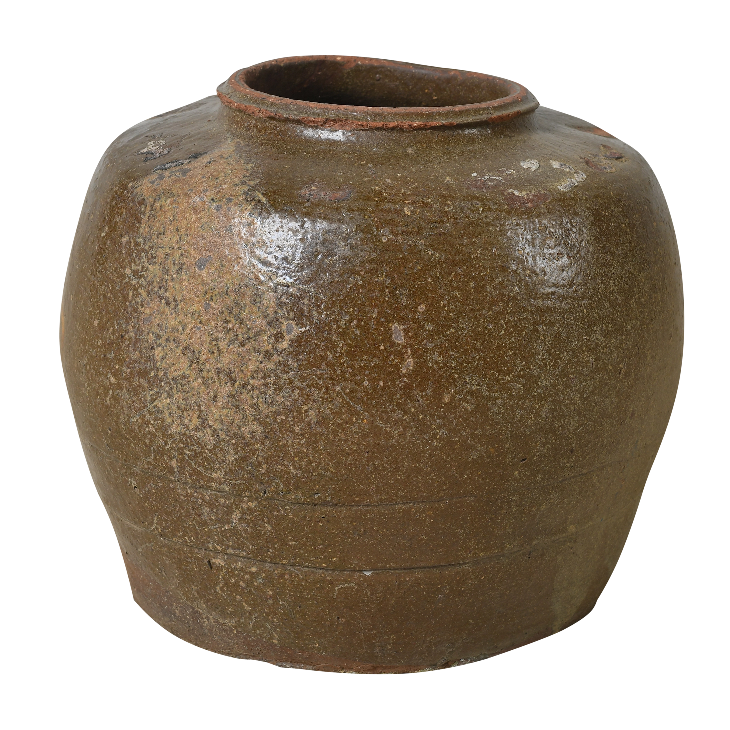 Yishui - Ancien pot chinois émaillé n°16