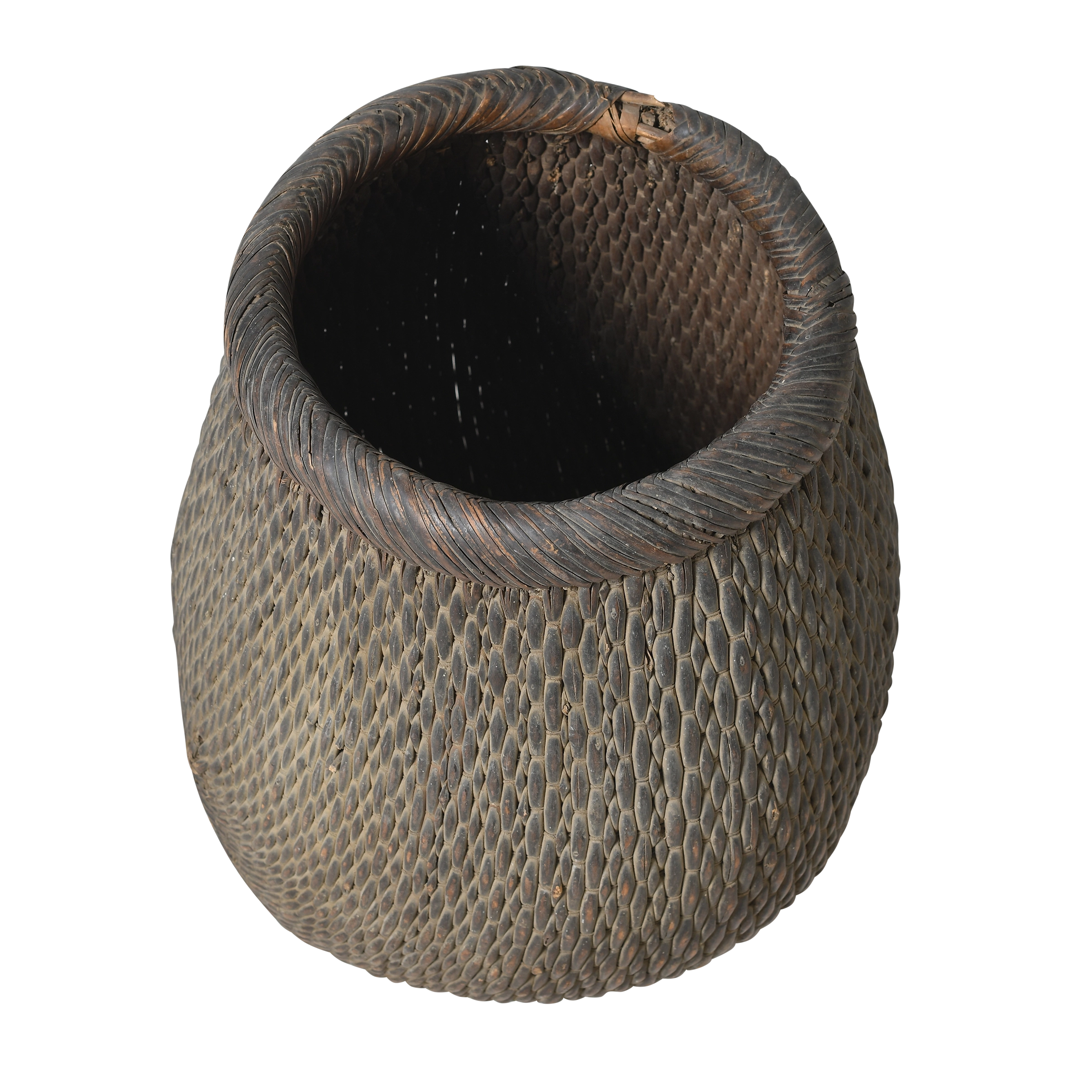 Guji - Ancien panier de pêcheur (grande taille) n°9 - vue 2