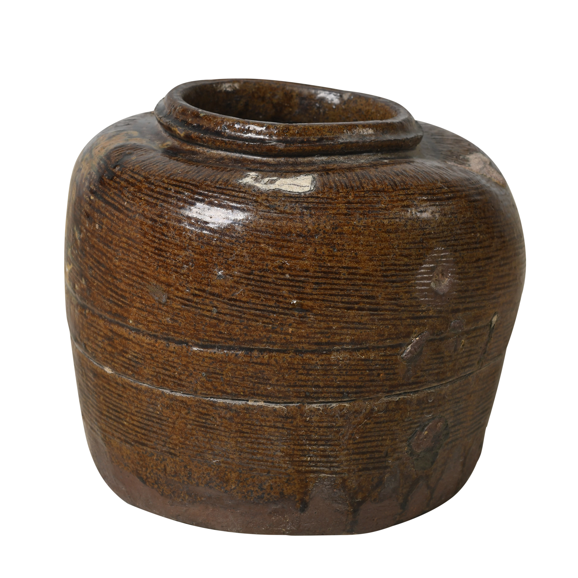 Yishui - Ancien pot chinois émaillé n°29