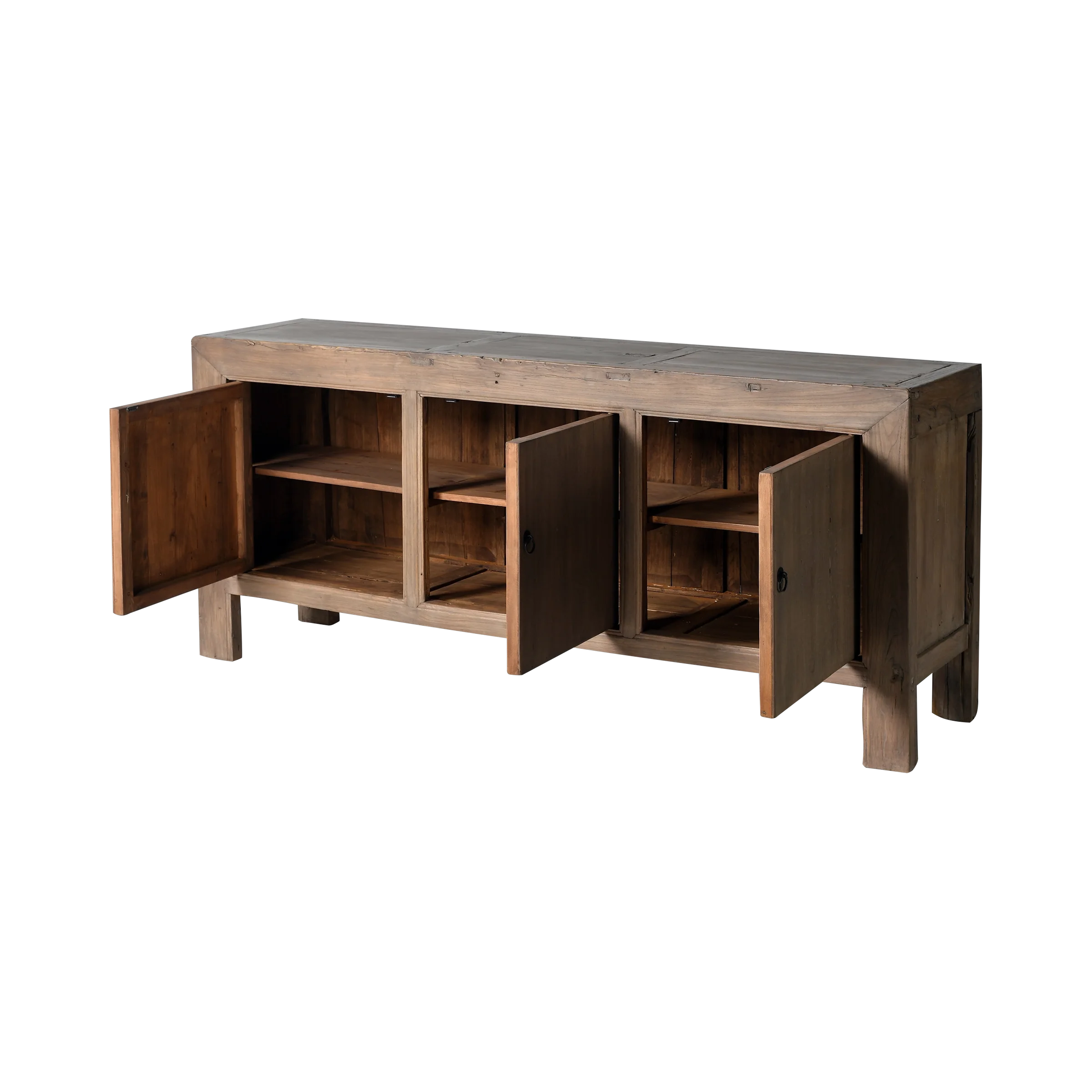 Qingdao - Buffet chinois ancien en orme massif n°18