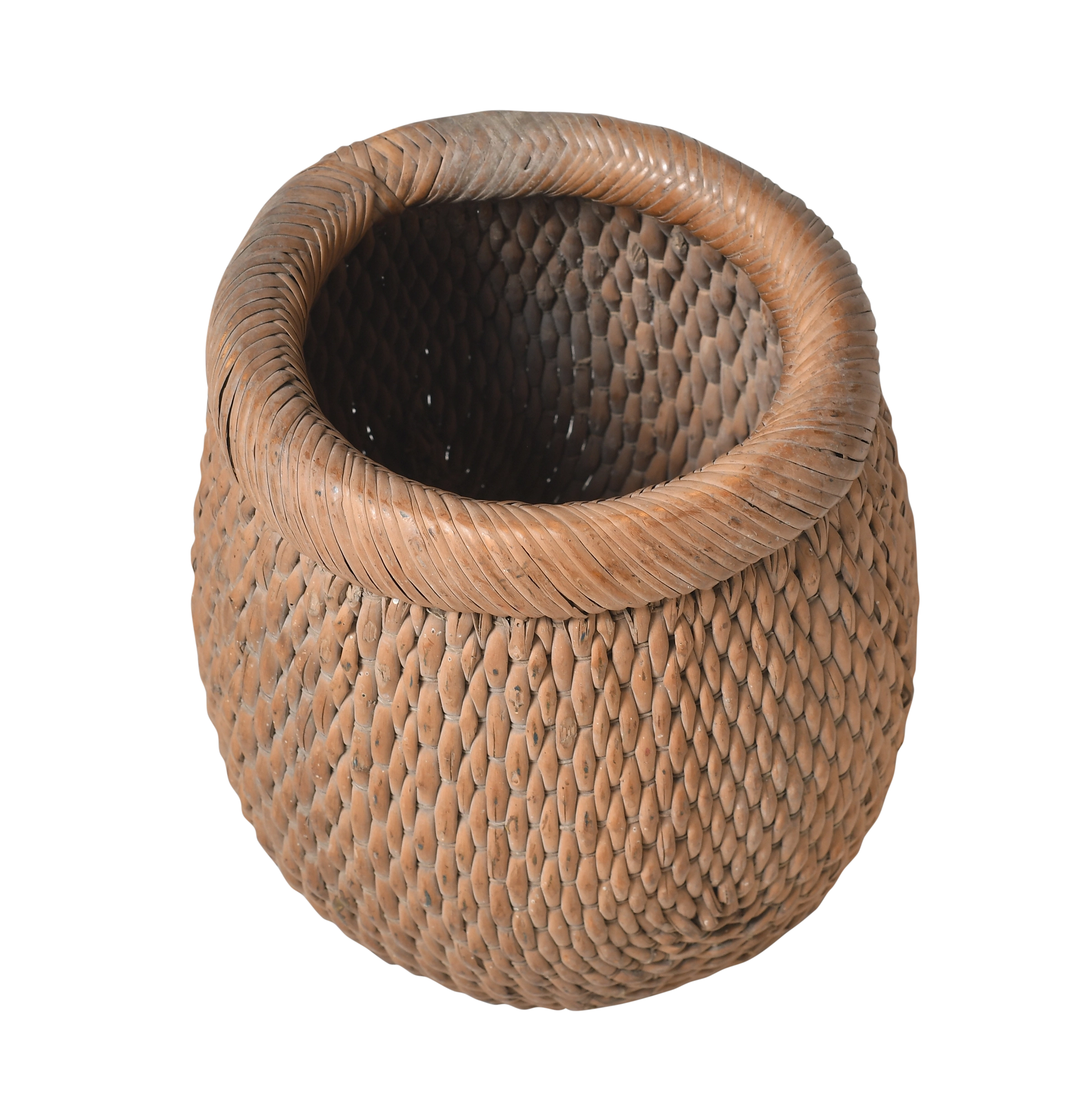 Guji - Ancien panier de pêcheur (petite taille) n°7 - vue 2