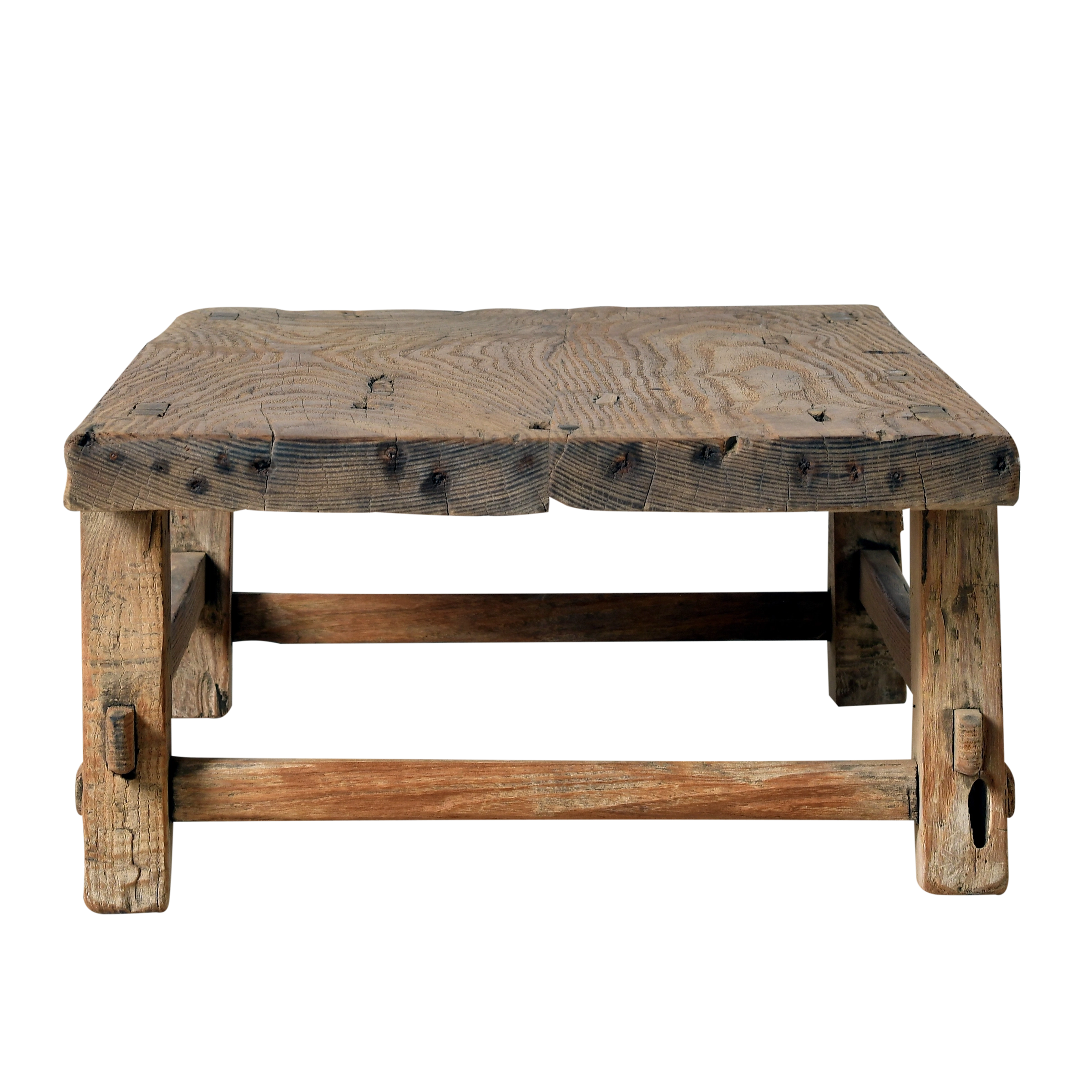 Fuzhou - Petite table basse chinoise ancienne en orme n°5 - vue 3