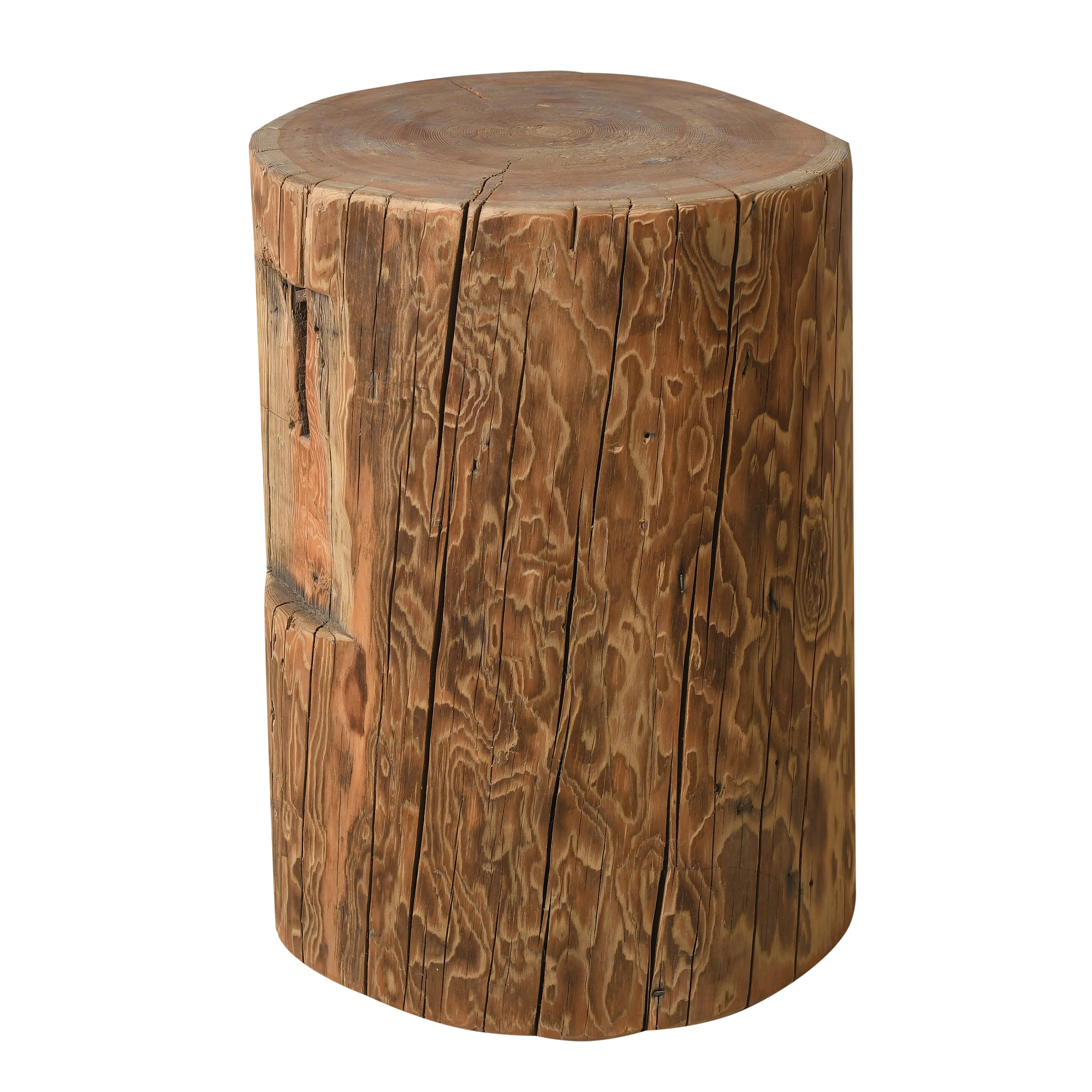 Hechi - Table d’appoint en pin ancien n°5