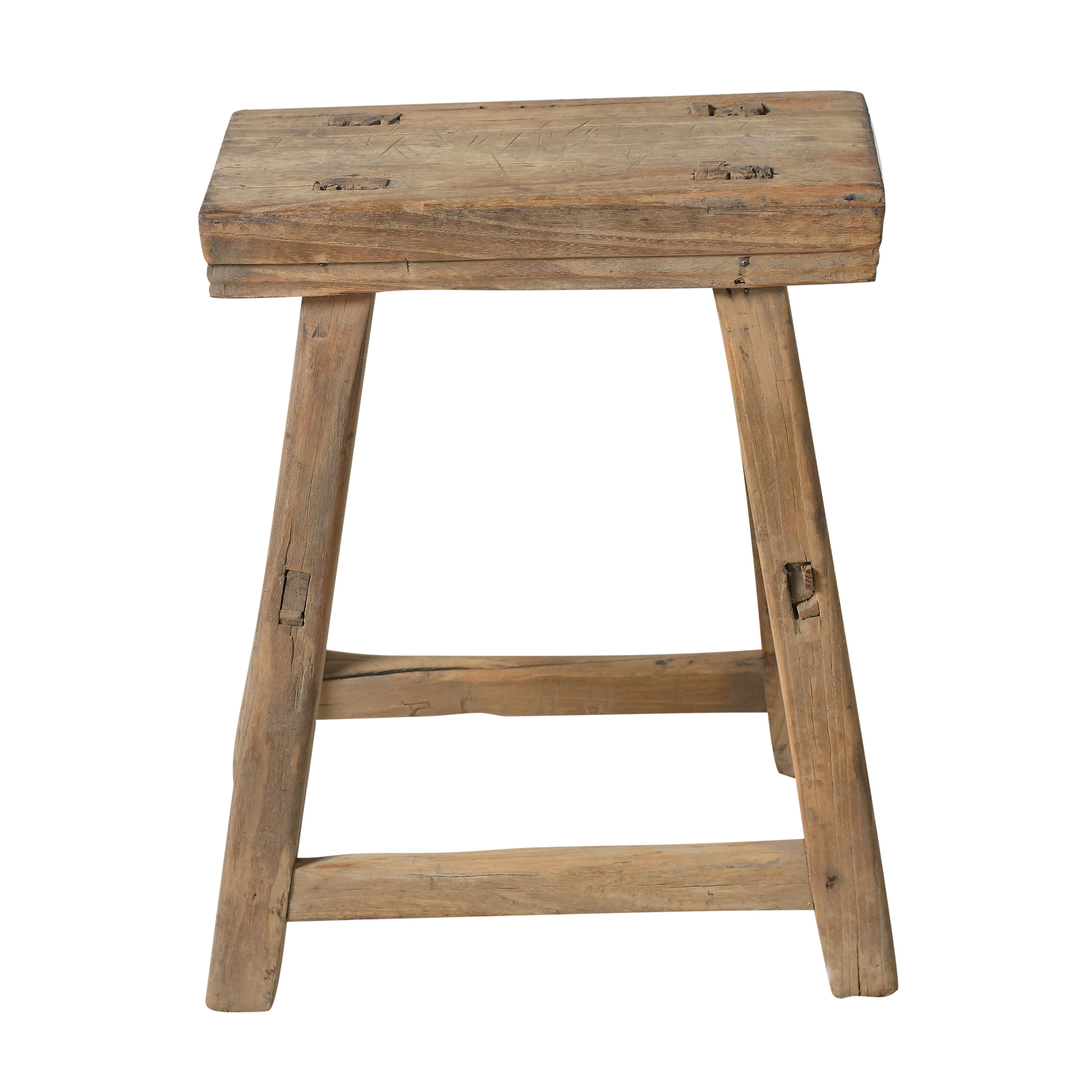 Zao - Tabouret chinois ancien en orme n°29