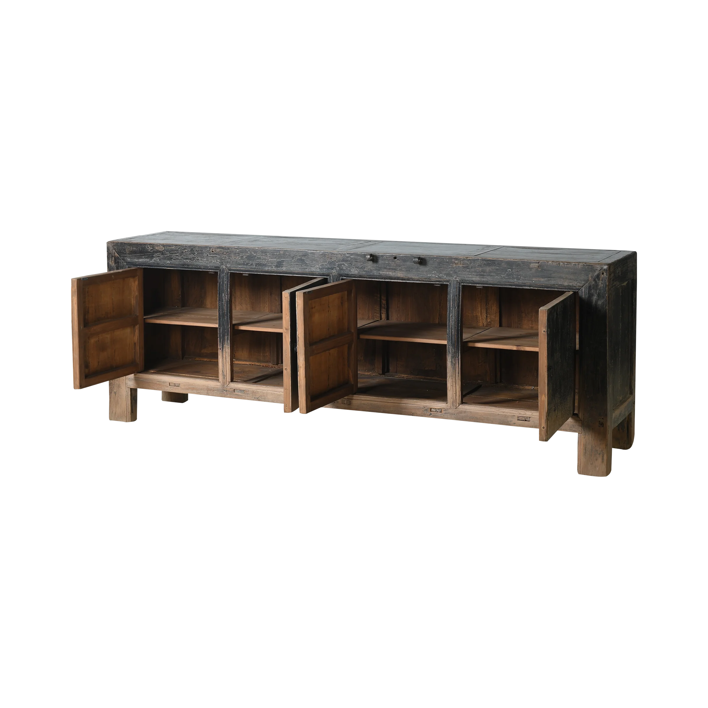 Qingdao - Buffet chinois ancien en orme massif n°14