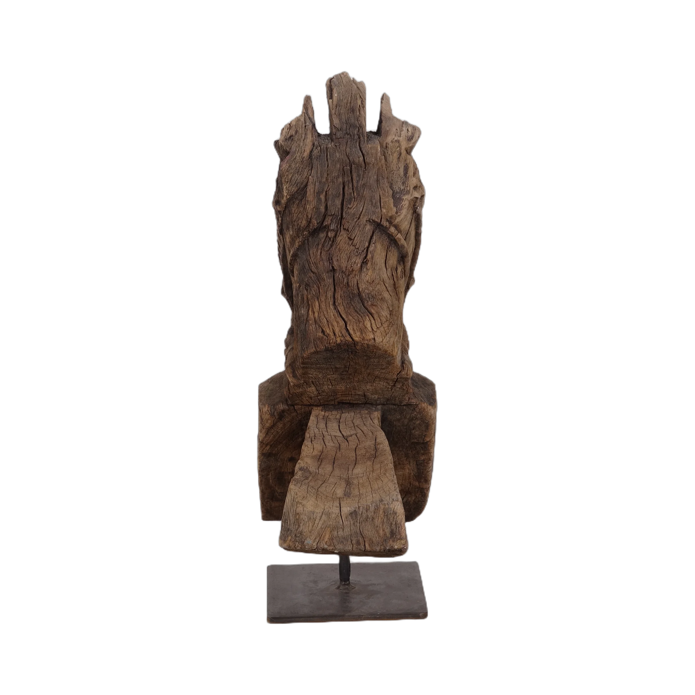 Ashva - Protomé de cheval en bois n°33