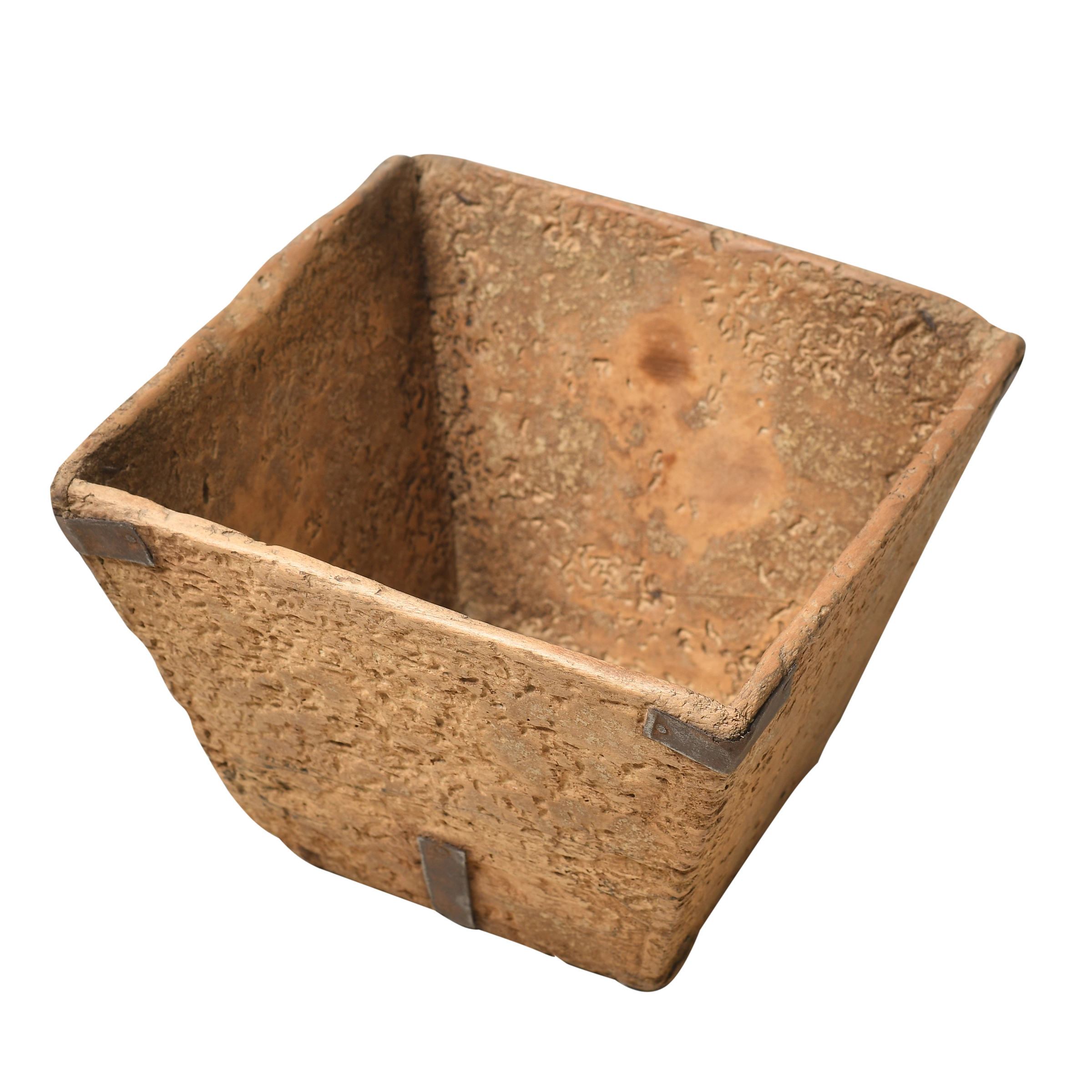 Jian - Panier carré en pin ancien n°15 - vue 2