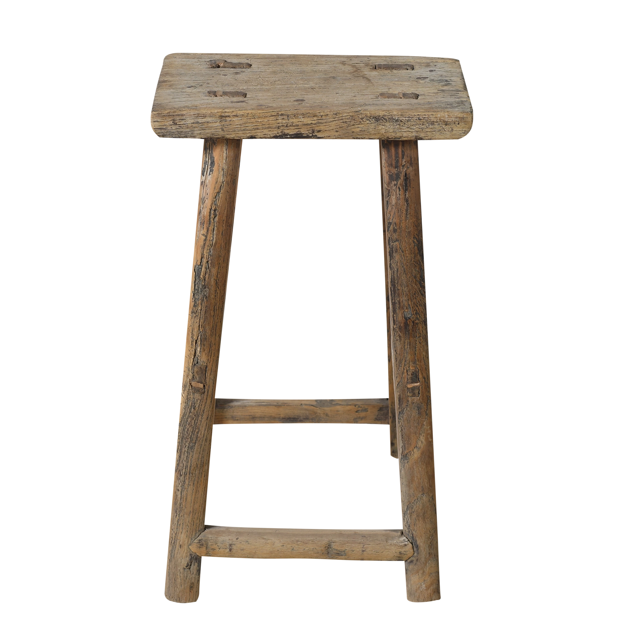 Zao - Tabouret chinois ancien en orme n°18