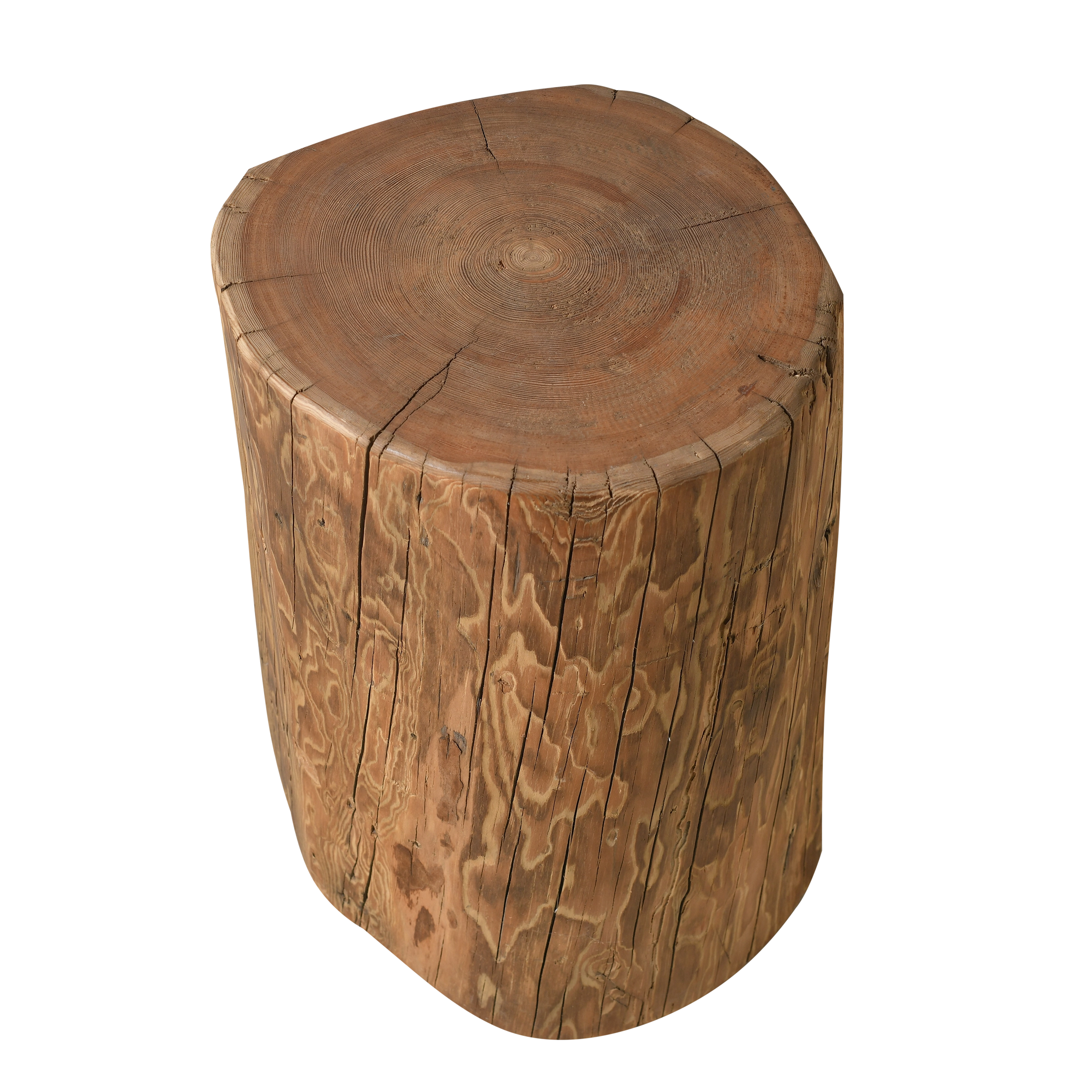 Hechi - Table d’appoint en pin ancien n°7 - vue 2