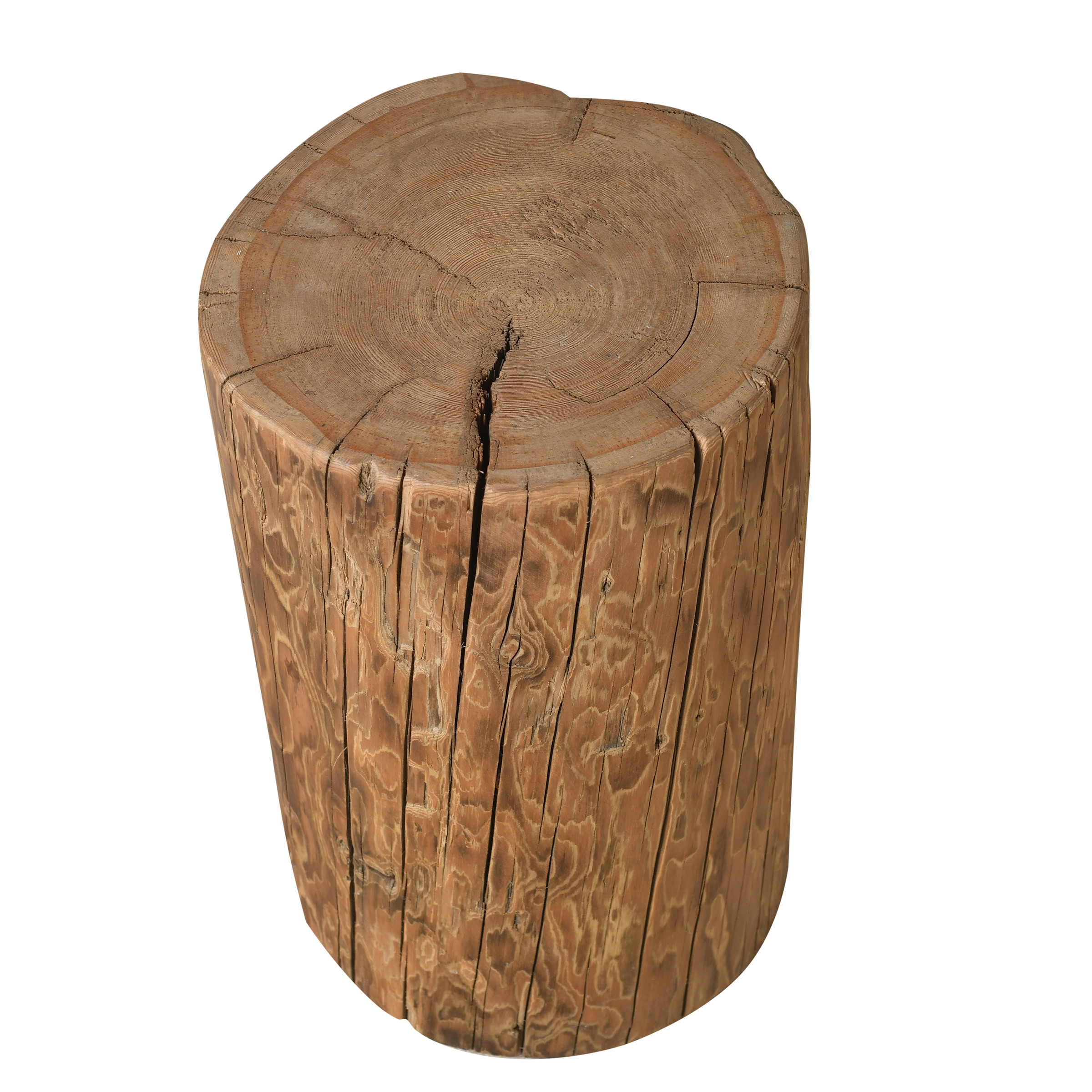 Hechi - Table d’appoint en pin ancien n°6 - vue 2