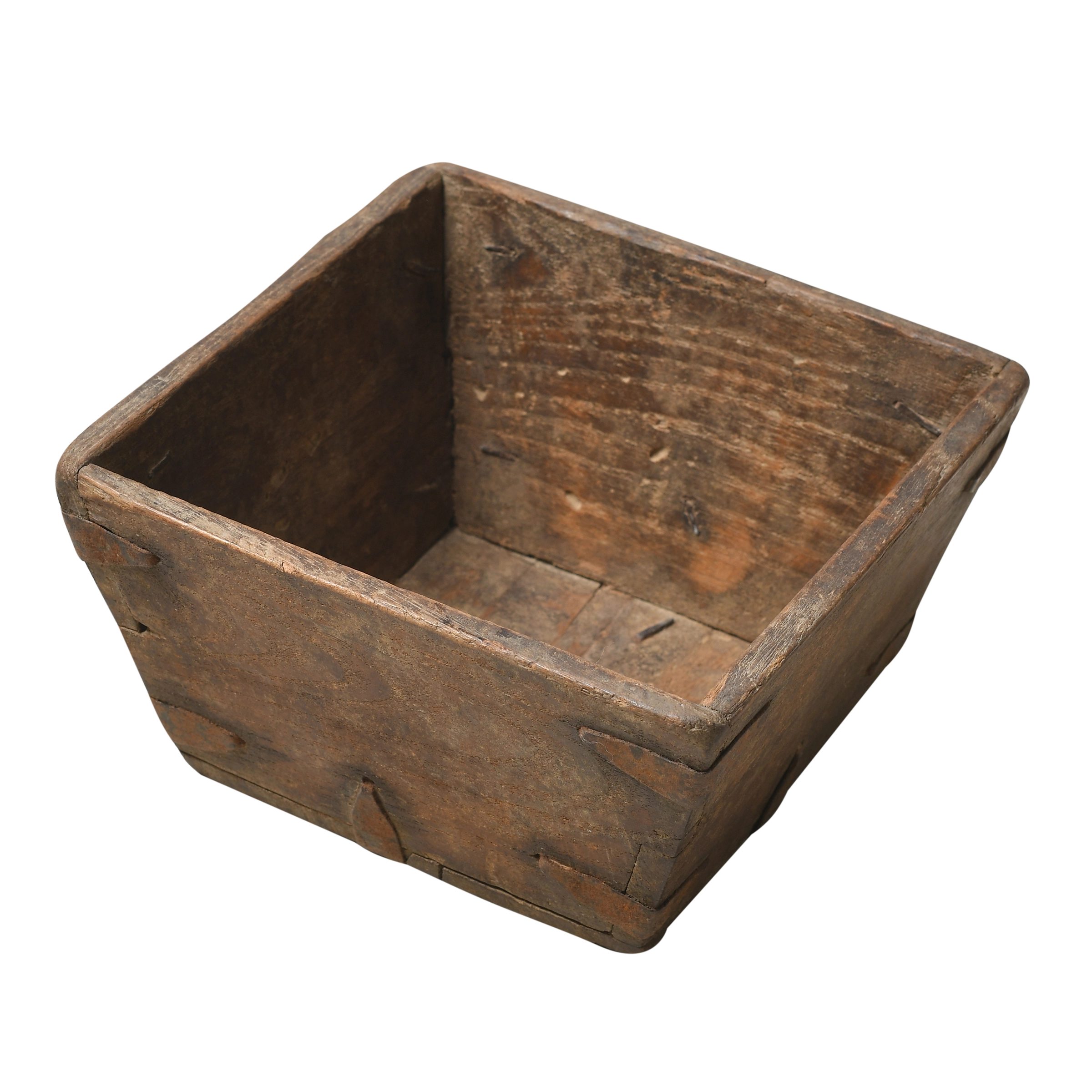 Jian - Panier carré en pin ancien n°19 - vue 2