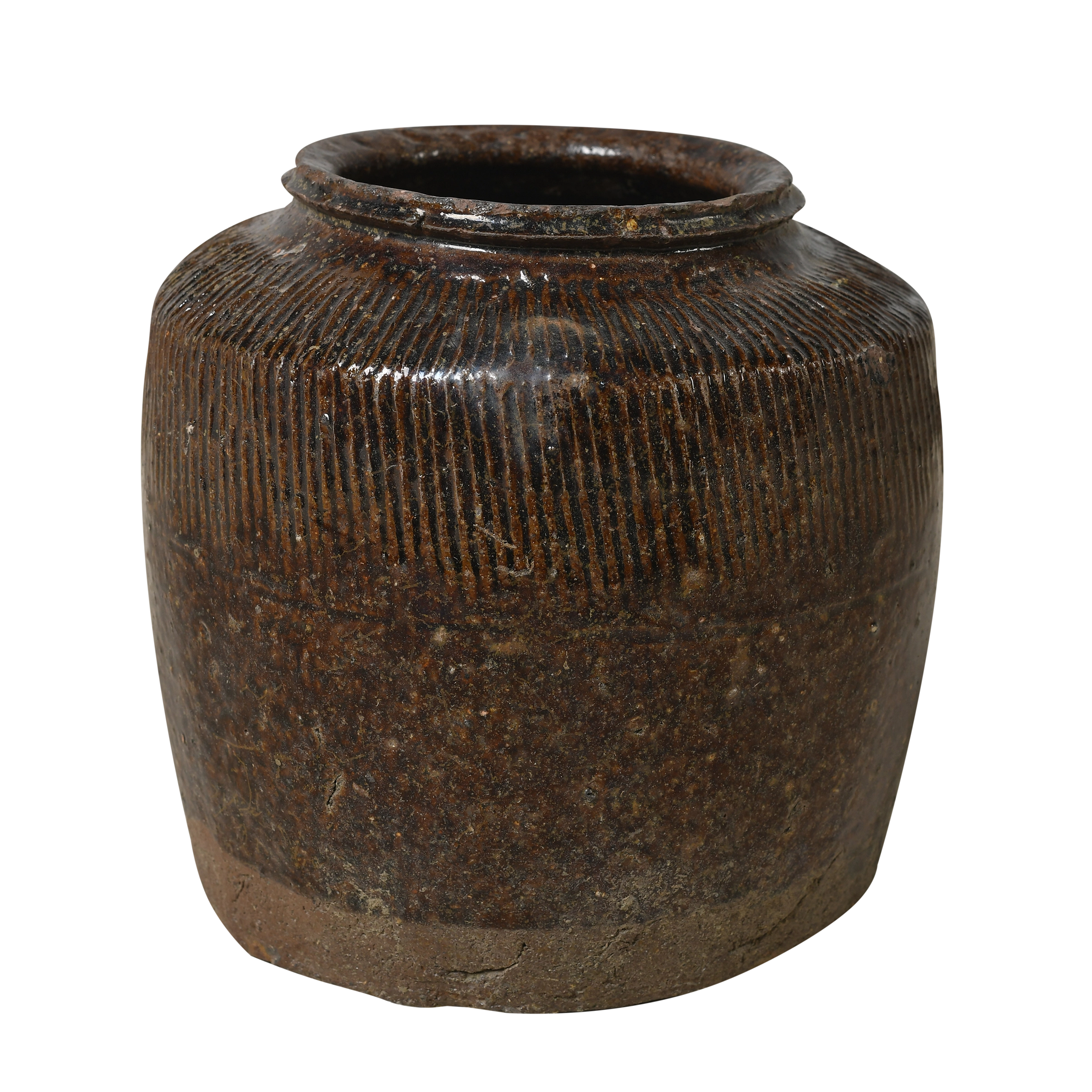Yishui - Ancien pot chinois émaillé n°38