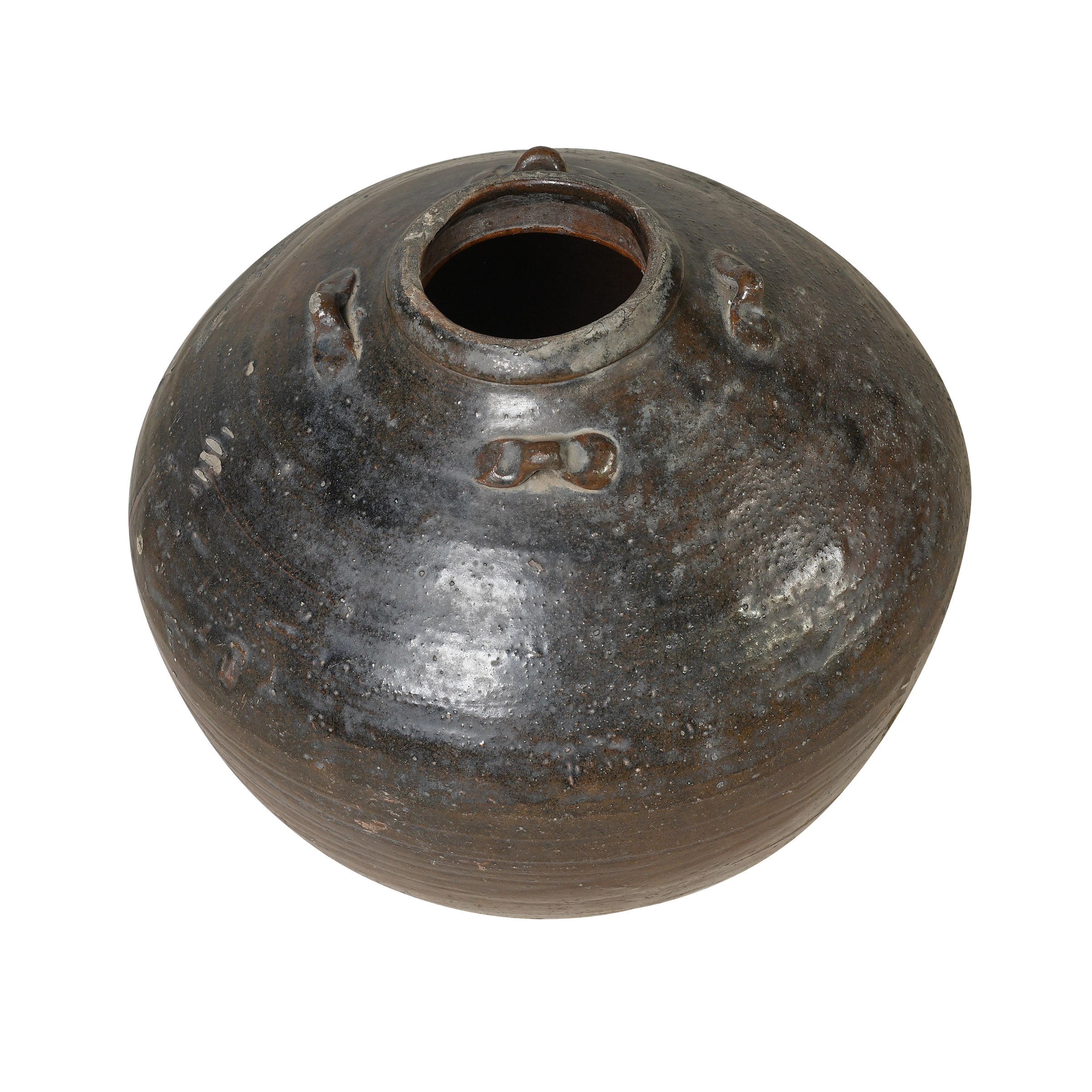 Zhongdao - Jarre chinoise en grès n°1 - vue 2