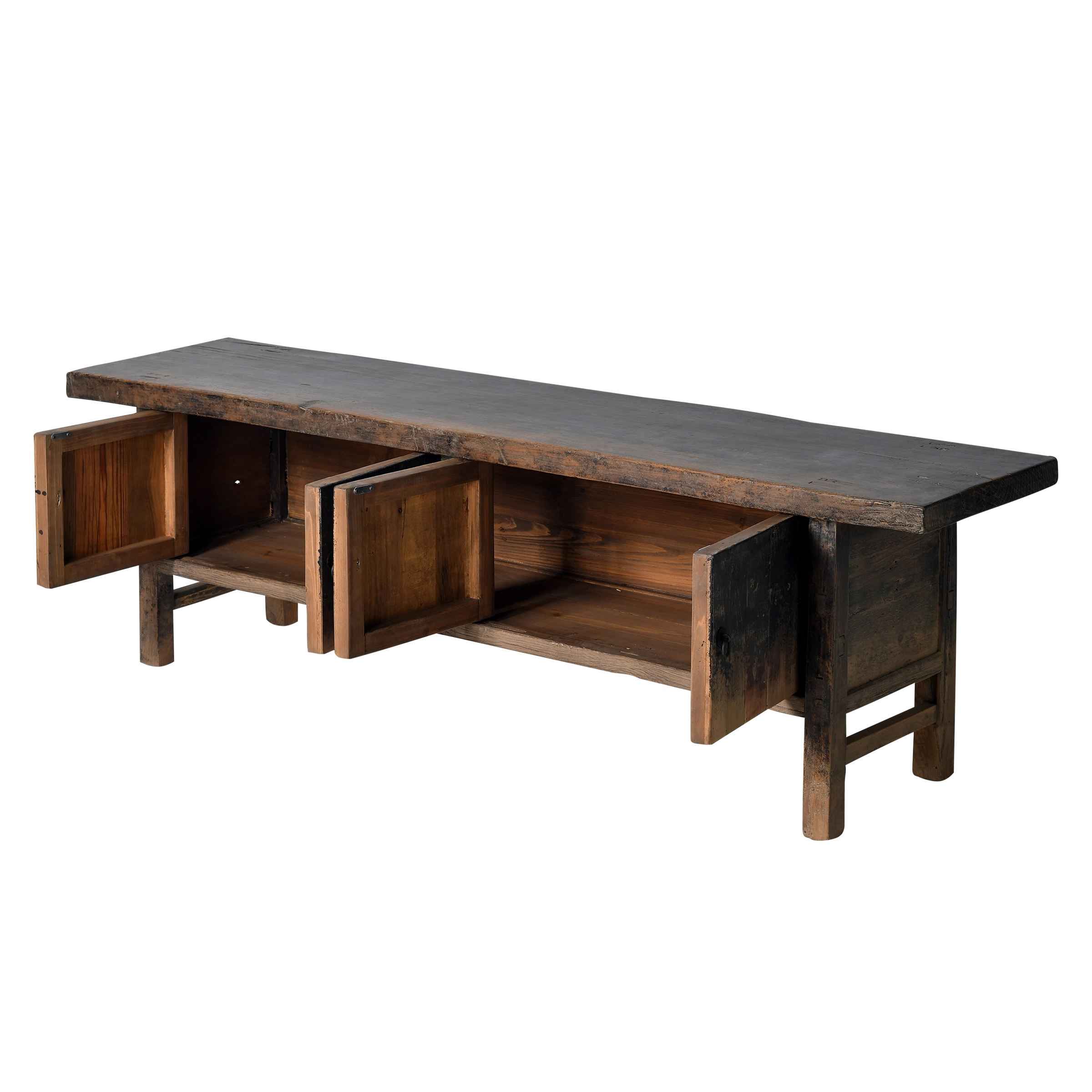 Lumu - Meuble bas chinois en orme n°3