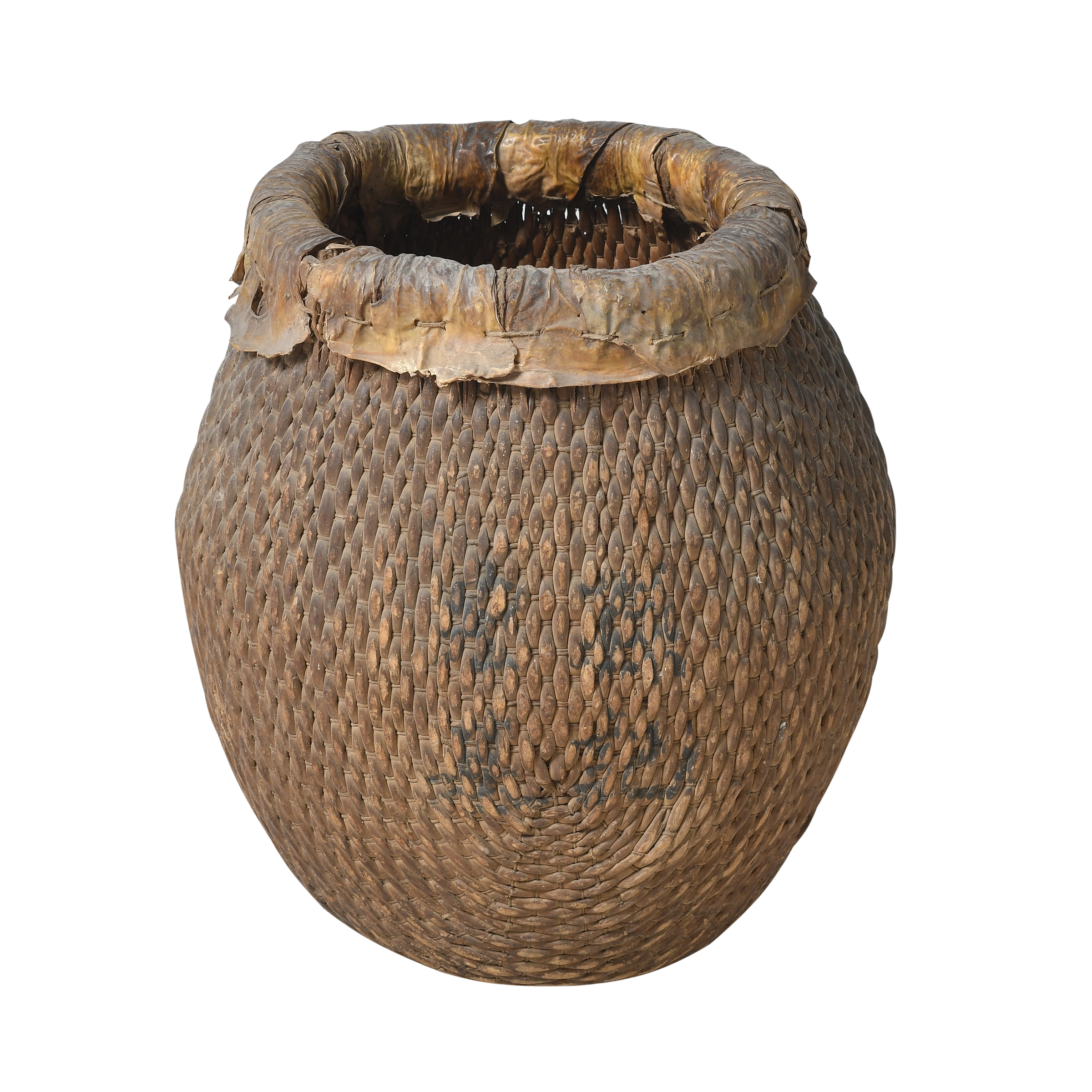 Guji - Ancien panier de pêcheur (grande taille) n°5