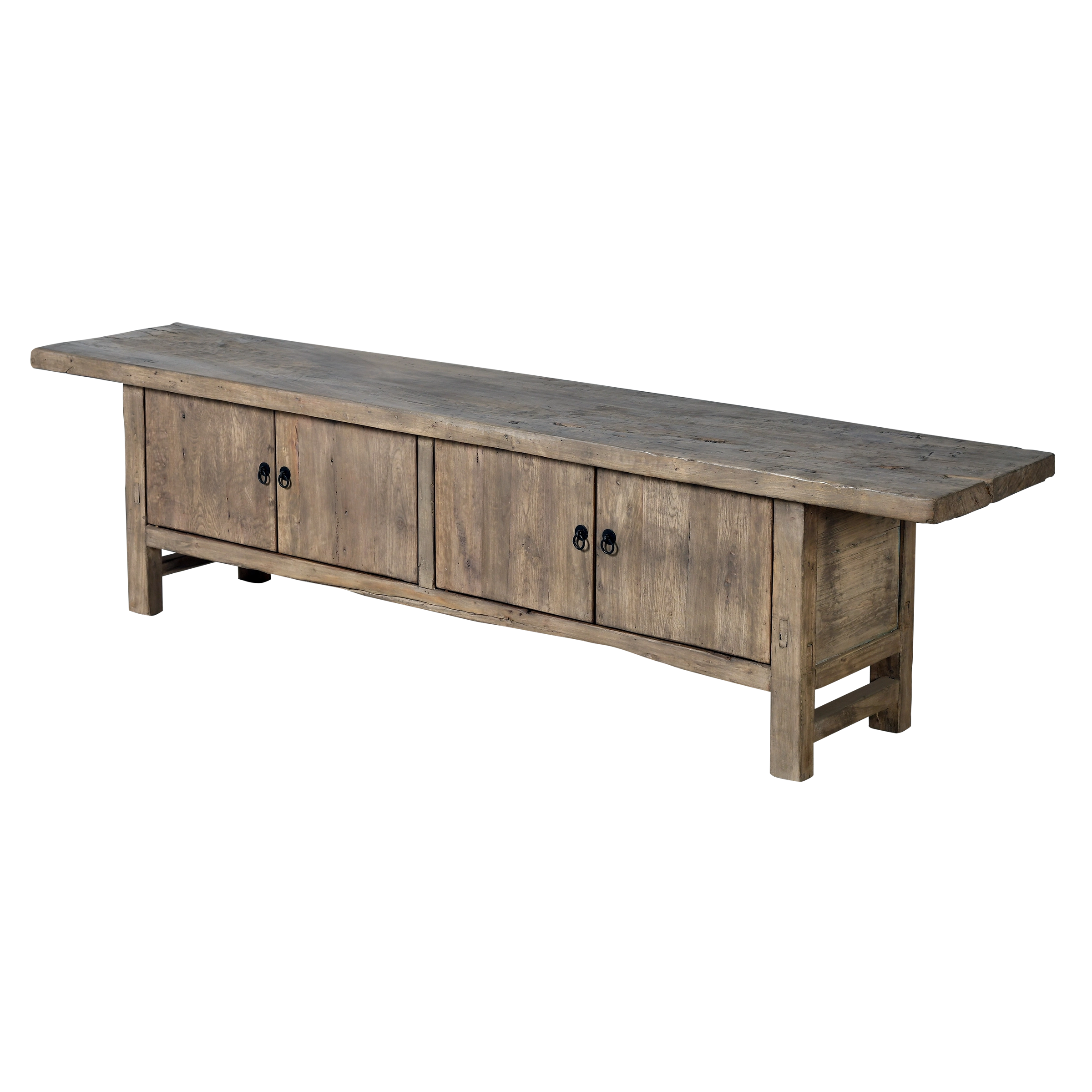 Lumu - Meuble bas chinois en orme n°1