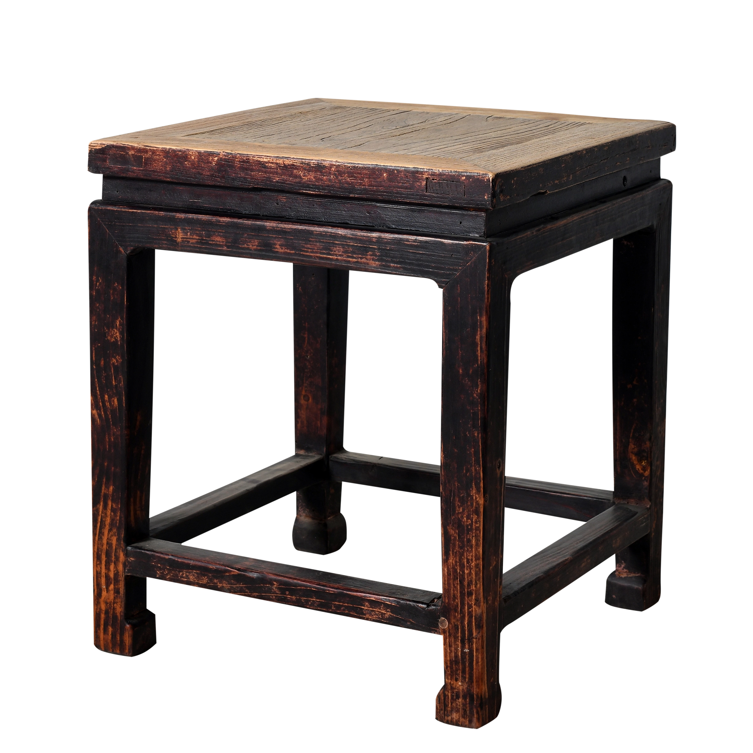 Yunfu – Table d’appoint chinoise ancienne en orme n°4 - vue 3