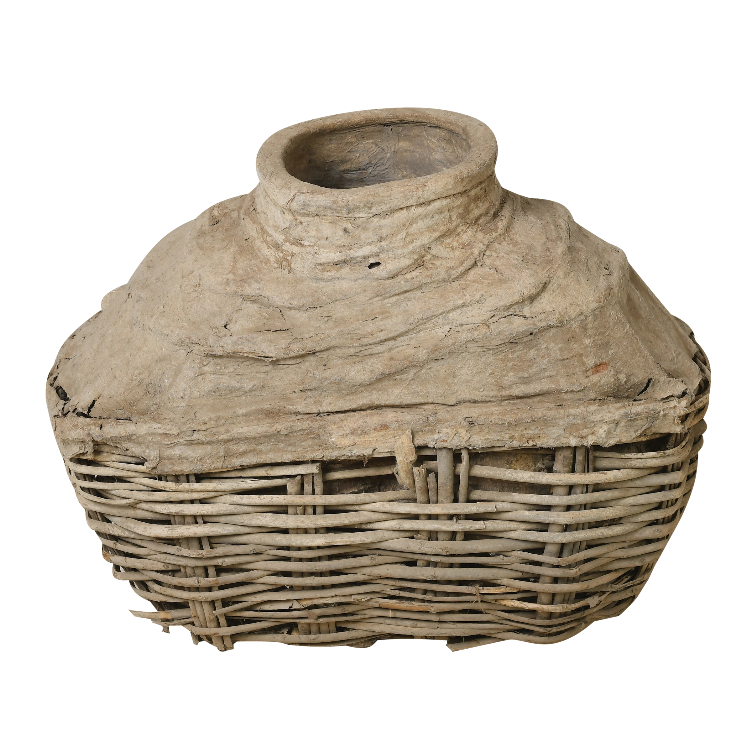 Yao - Panier en osier (grande taille) n°4