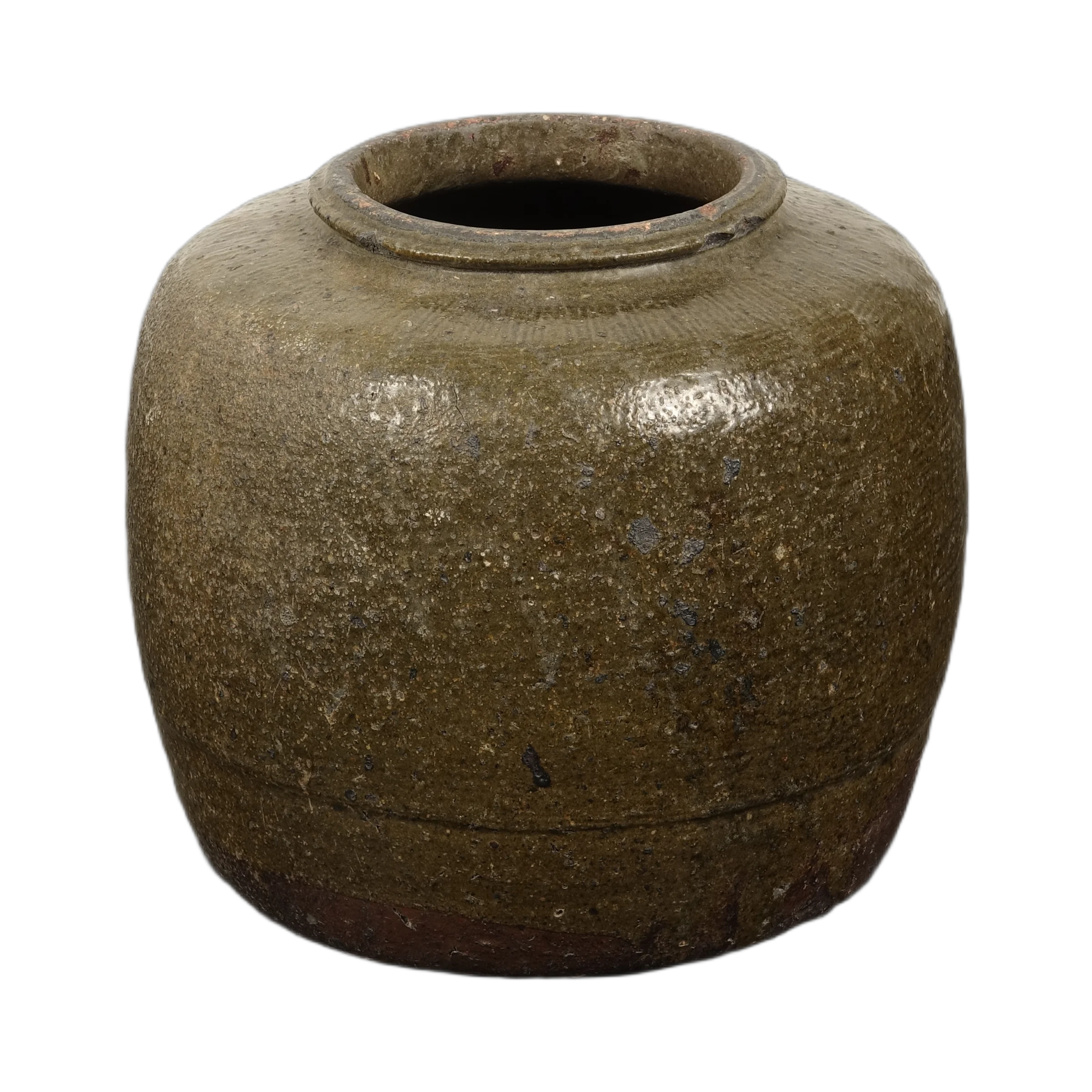 Yishui - Ancien pot chinois émaillé n°1