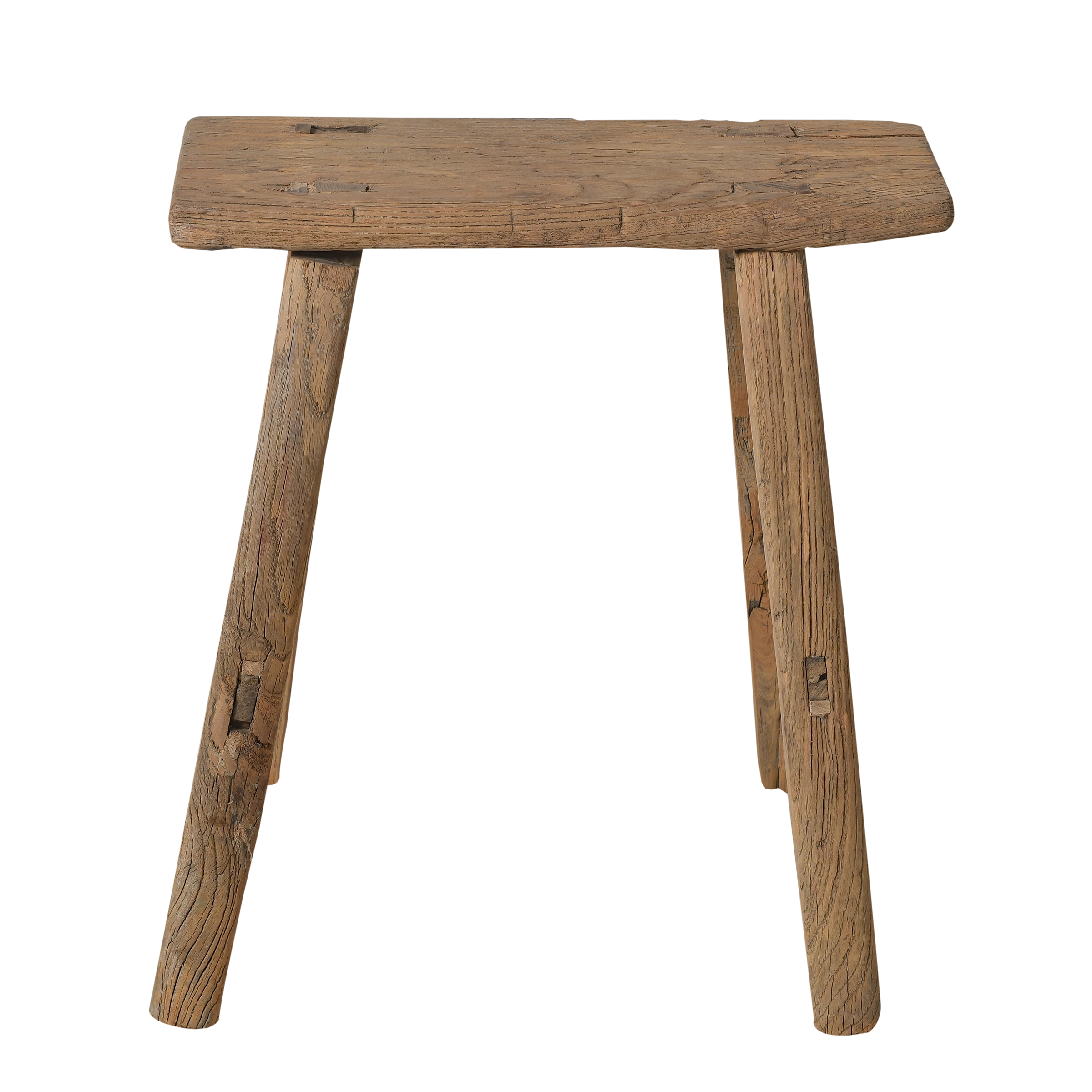 Zin - Tabouret chinois ancien en orme n°25
